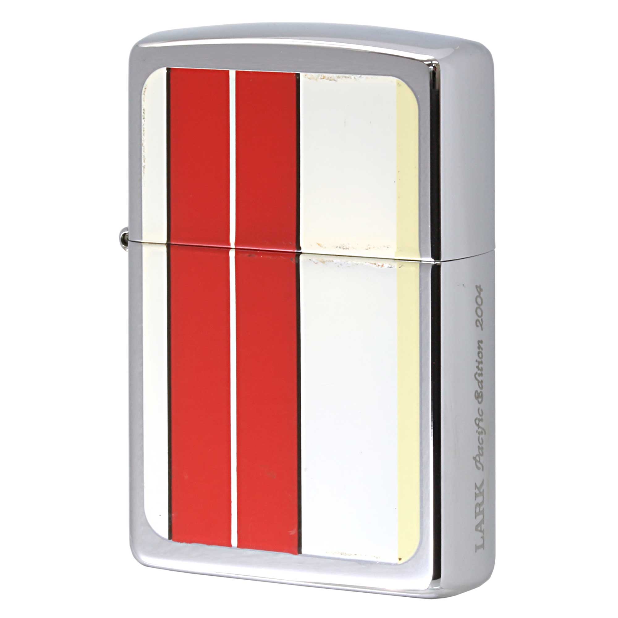 絶版/ヴィンテージ Zippo ジッポー 中古 2004年製造 LARK Pacific Edition 2004 Free Rider サーフボードシリーズ  [A]使用感少なく状態が良い