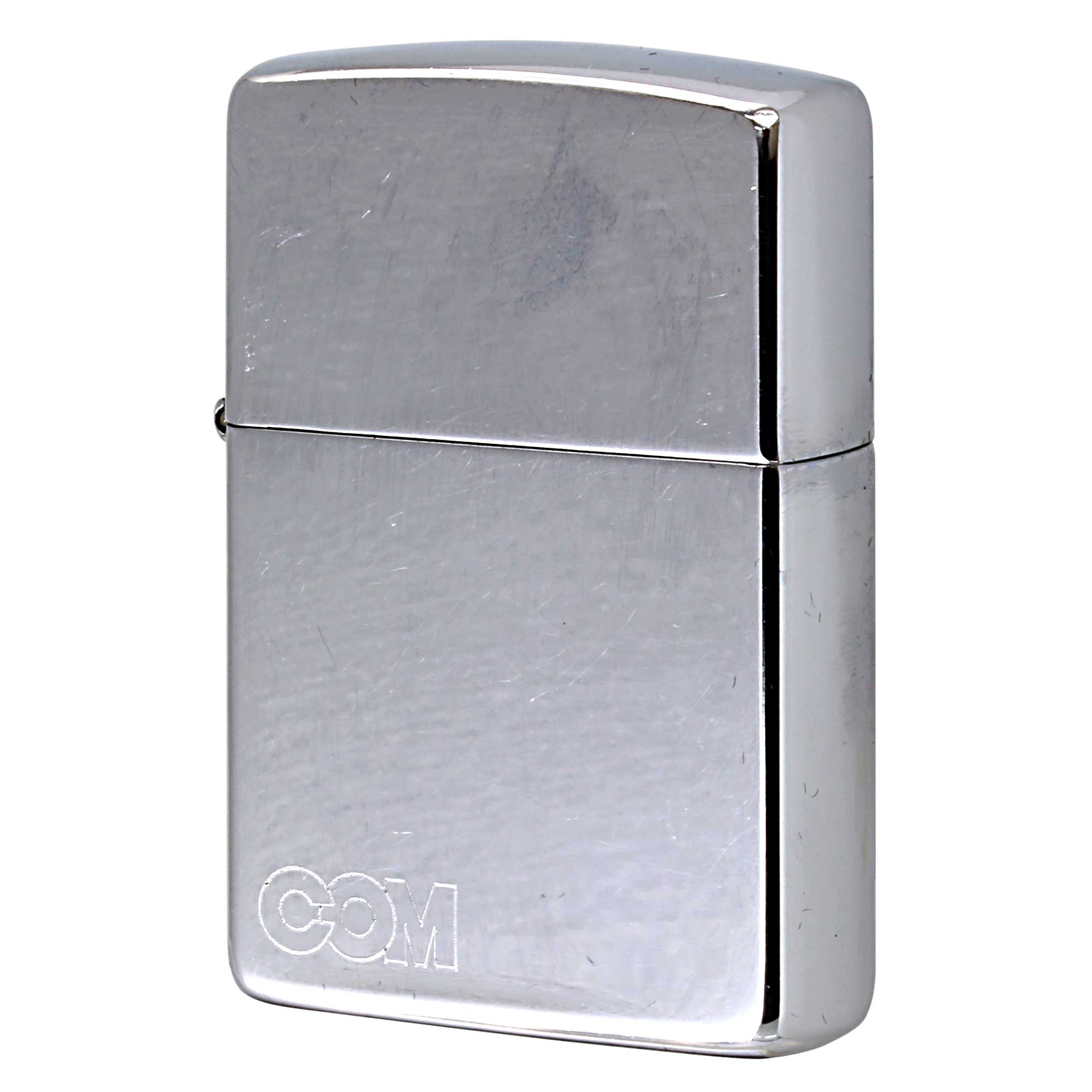 絶版/ヴィンテージ Zippo ジッポー 中古 1995年製造 COM engraving  [C]使用感あり傷汚れあり