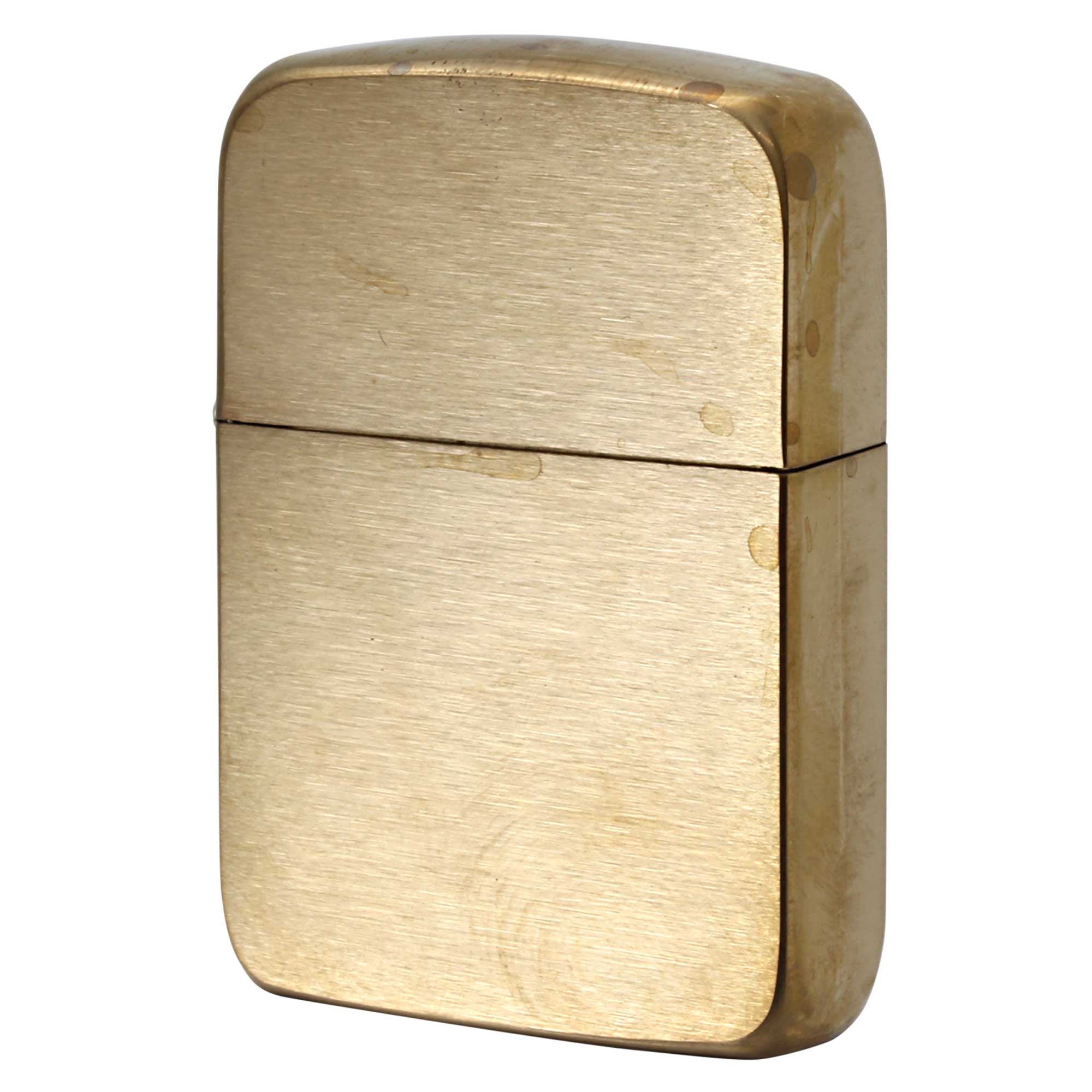 絶版/ヴィンテージ Zippo ジッポー 中古 2007年製造 1941レプリカ ブラッシュドブラス  [B]使用感ありやや傷汚れあり