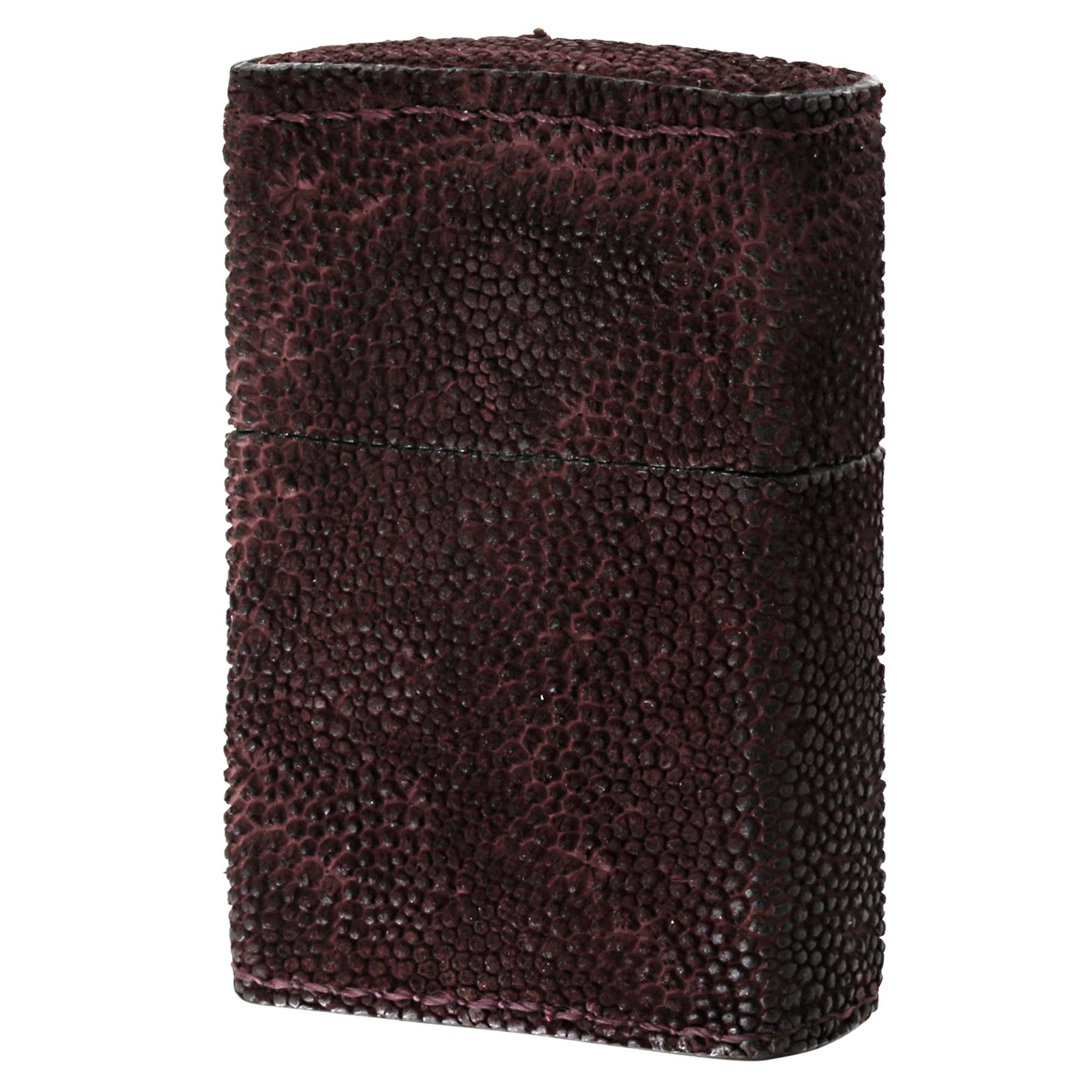 絶版/ヴィンテージ Zippo ジッポー 中古 2007年製造 KC's EXPERIENCE LEATHER CRAFT エレファントレザー RED  [A]使用感少なく状態が良い