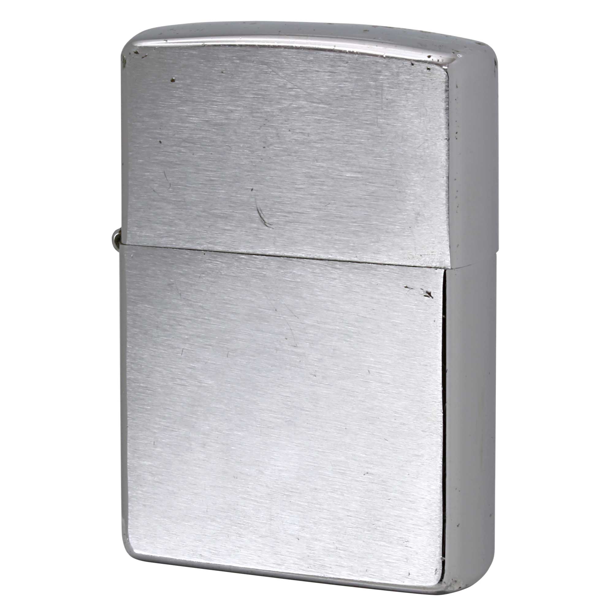 絶版/ヴィンテージ Zippo ジッポー 中古 2000年製造 ブラッシュドクローム No.200  [B]使用感ありやや傷汚れあり