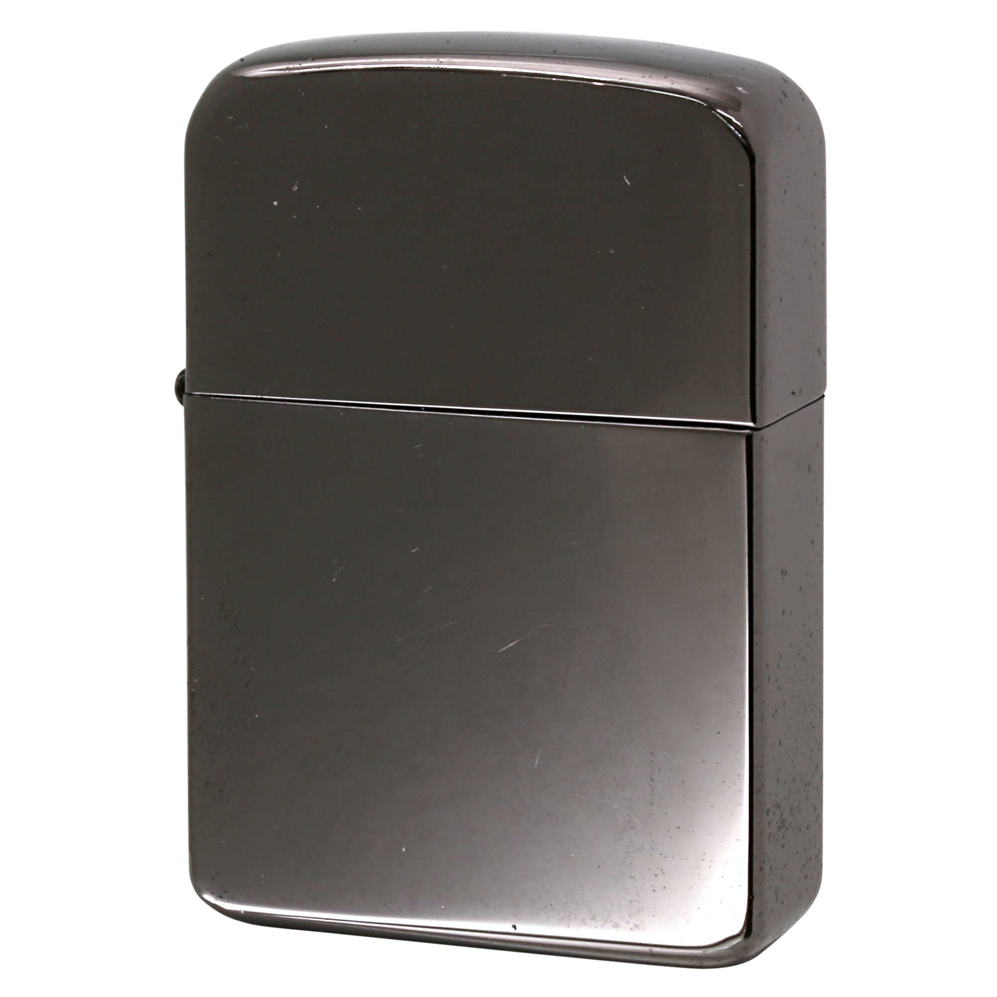 絶版/ヴィンテージ Zippo ジッポー 中古 2016年製造 1941レプリカ ブラックコーティング  [B]使用感ありやや傷汚れあり