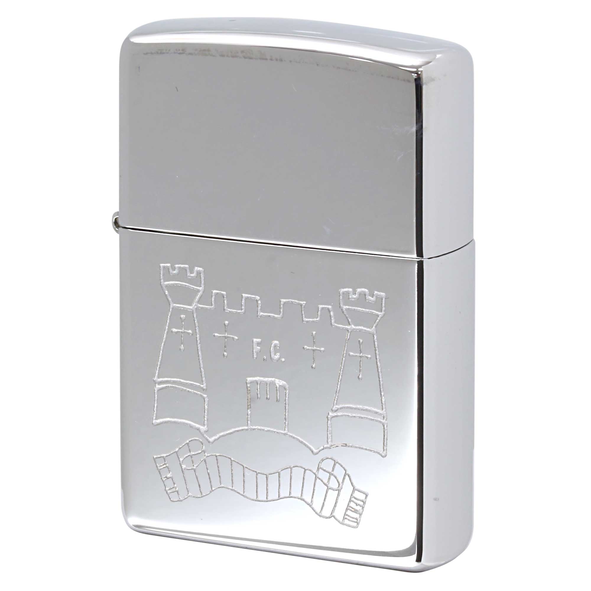 絶版/ヴィンテージ Zippo ジッポー 中古 2001年製造 ZIPPO Paul Smith 城 F.C.  [S]ほぼ新品同様