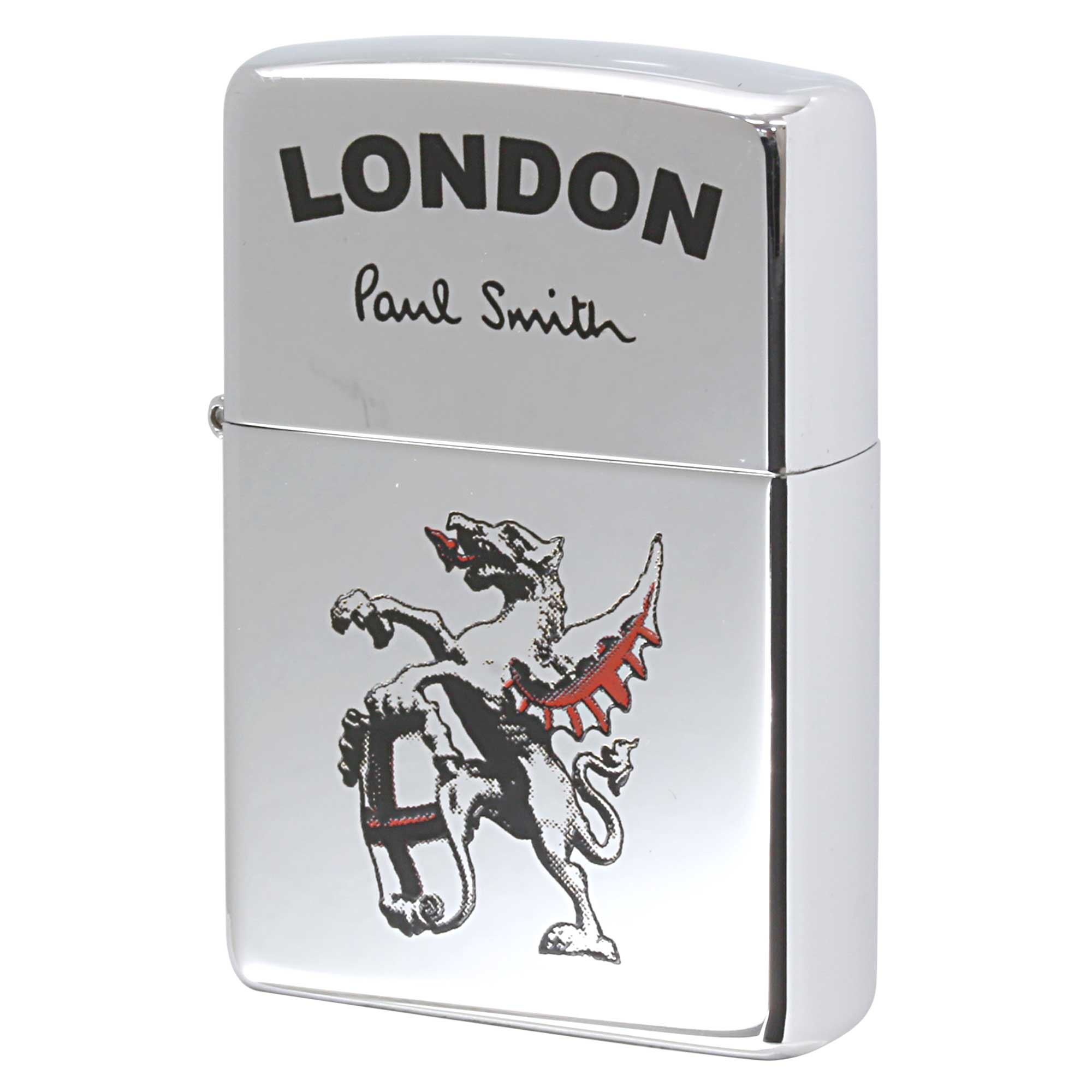 絶版/ヴィンテージ Zippo ジッポー 中古 2002年製造 ZIPPO Paul Smith ドラゴン  [S]ほぼ新品同様