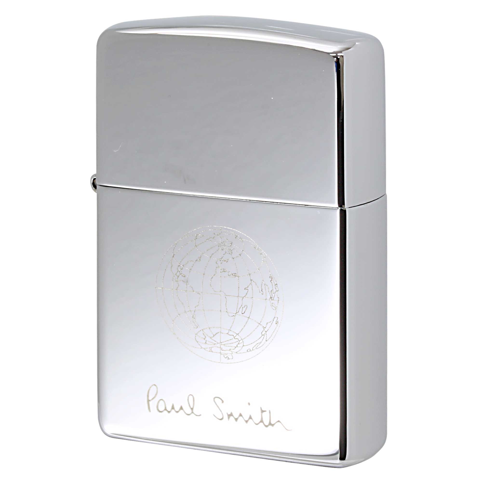絶版/ヴィンテージ Zippo ジッポー 中古 2000年製造 ZIPPO Paul Smith 世界地図 地球儀  [S]ほぼ新品同様