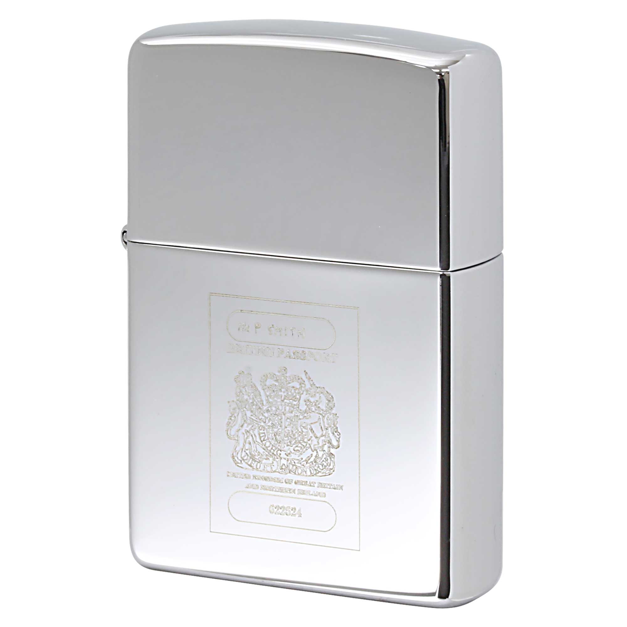 絶版/ヴィンテージ Zippo ジッポー 中古 2001年製造 ZIPPO Paul Smith British Passport ブリティッシュ パスポート  [S]ほぼ新品同様