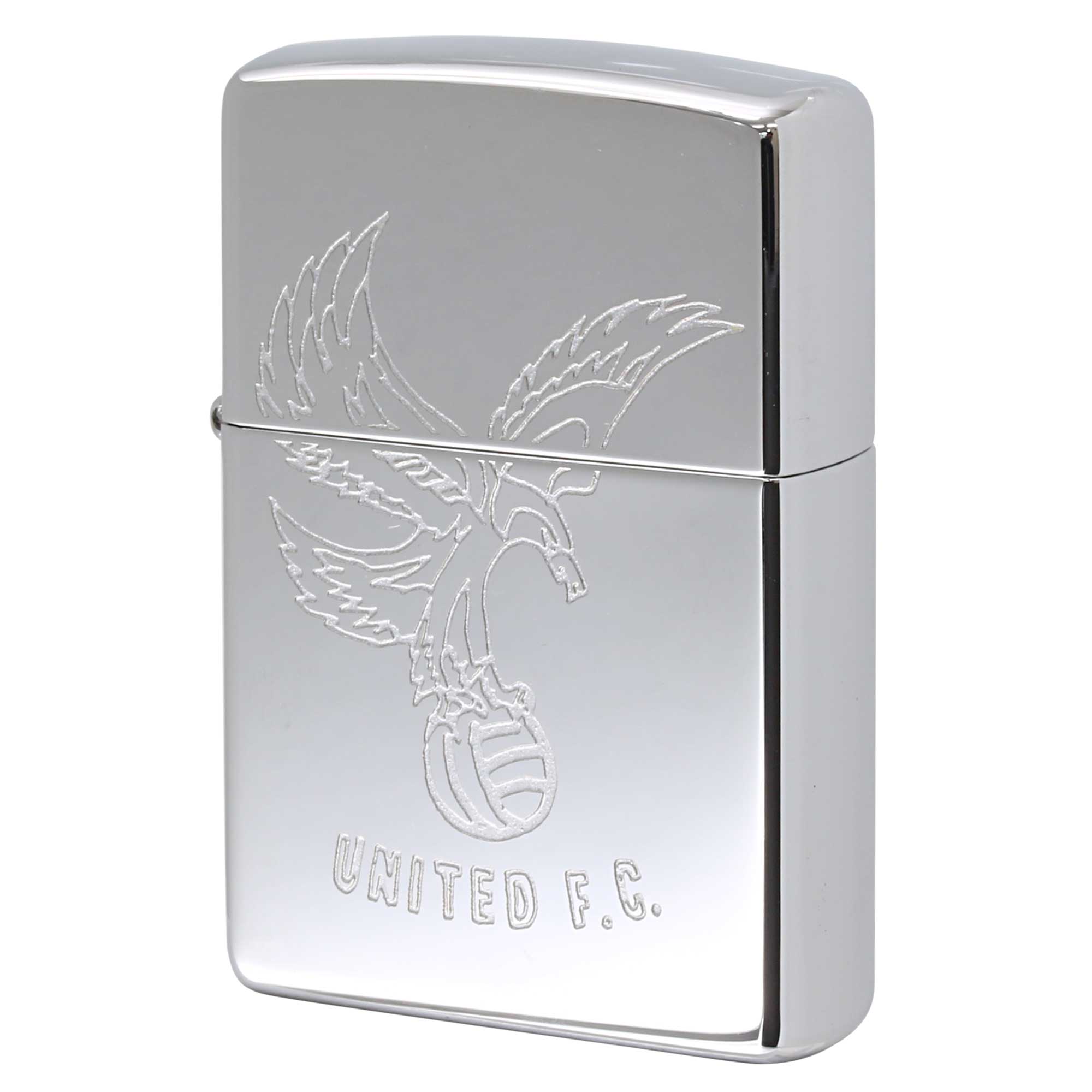 絶版/ヴィンテージ Zippo ジッポー 中古 2001年製造 ZIPPO Paul Smith United F.C.  [S]ほぼ新品同様