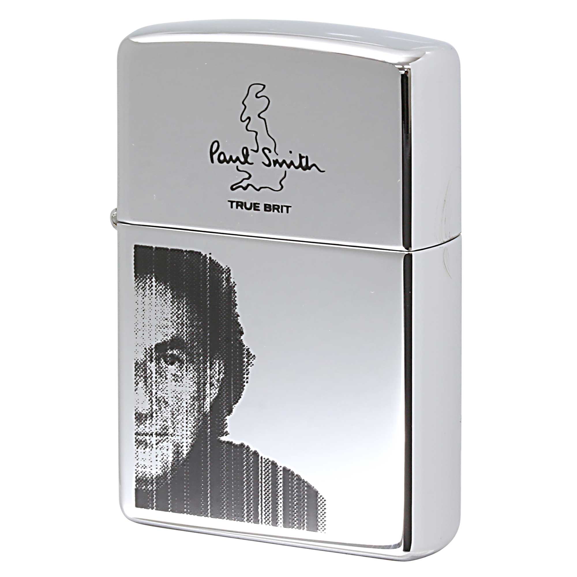 絶版/ヴィンテージ Zippo ジッポー 中古 1997年製造 ZIPPO Paul Smith ポール・スミス True Brit トゥルーブリット  [S]ほぼ新品同様