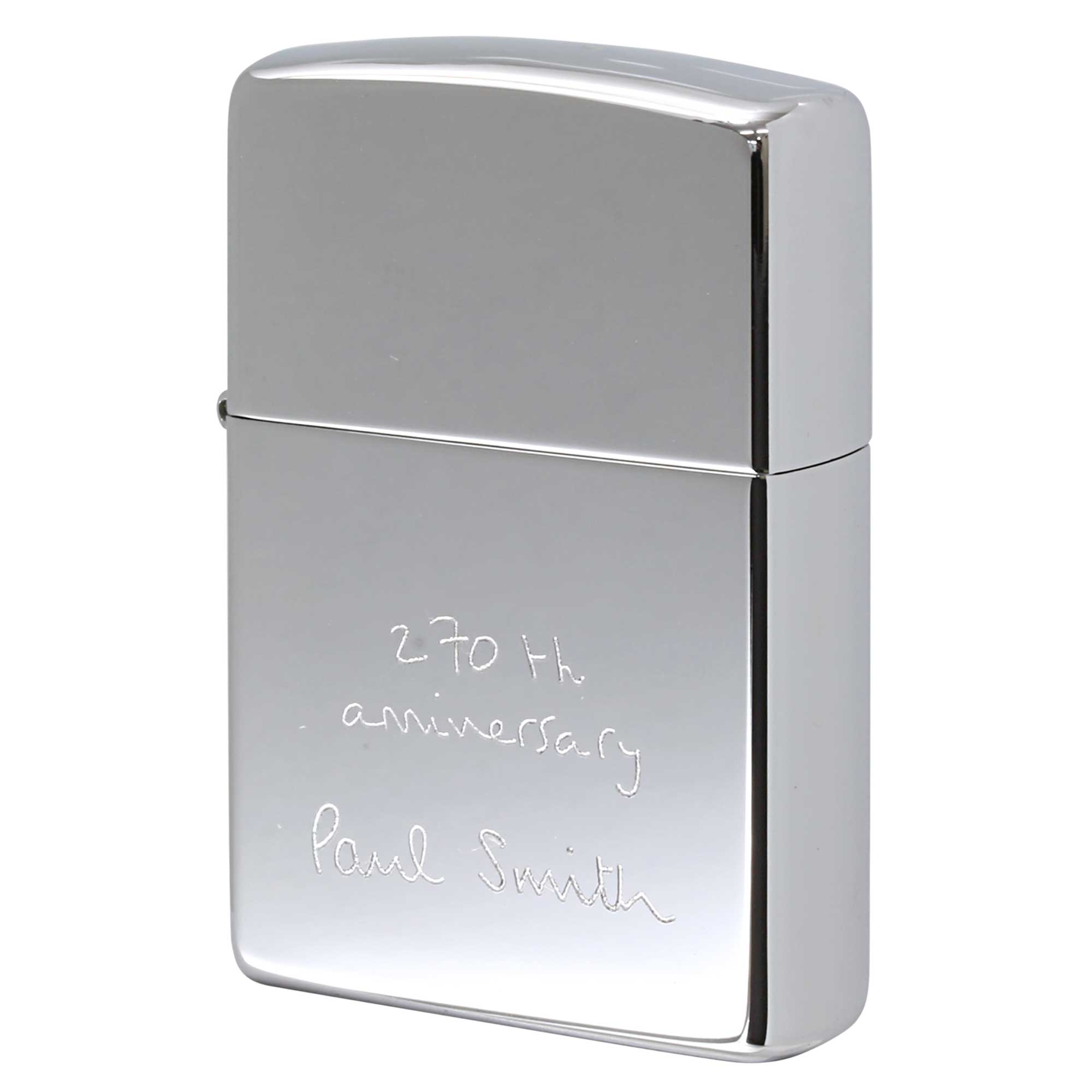 絶版/ヴィンテージ Zippo ジッポー 中古 1995年製造 ZIPPO Paul Smith 270th Anniversary  [S]ほぼ新品同様
