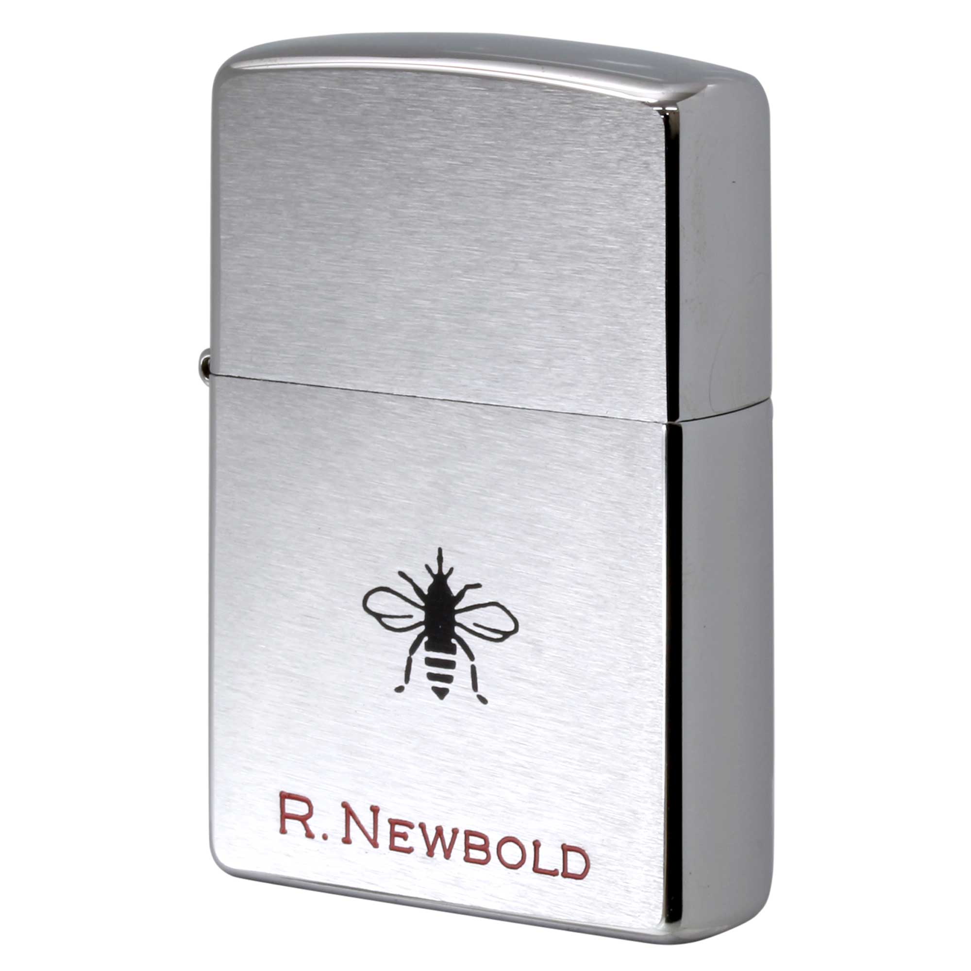 絶版/ヴィンテージ Zippo ジッポー 中古 1997年製造 ZIPPO R.Newbold アールニューボールド 蜂  [S]ほぼ新品同様