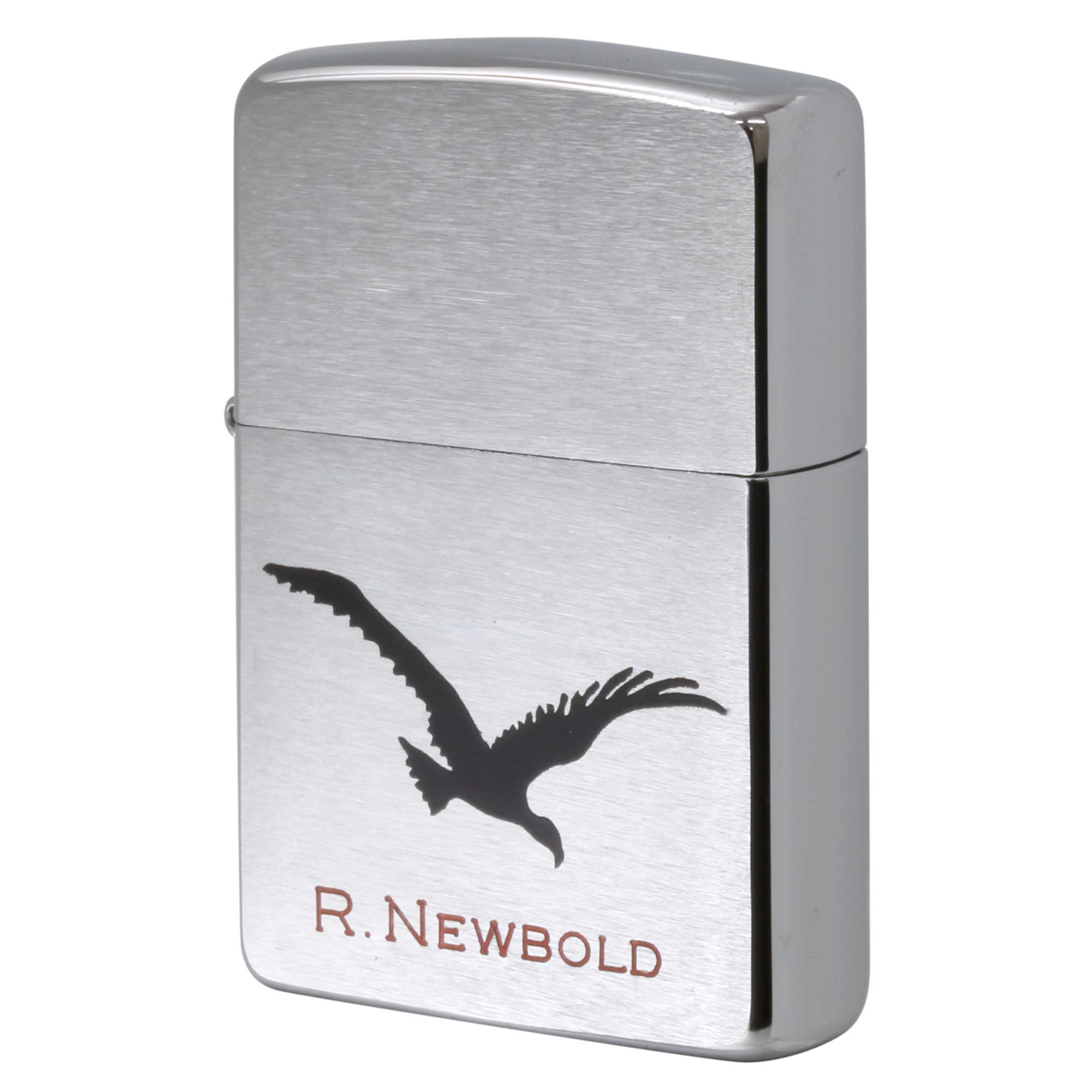 絶版/ヴィンテージ Zippo ジッポー 中古 1995年製造 ZIPPO R.Newbold アールニューボールド 鳥  [S]ほぼ新品同様