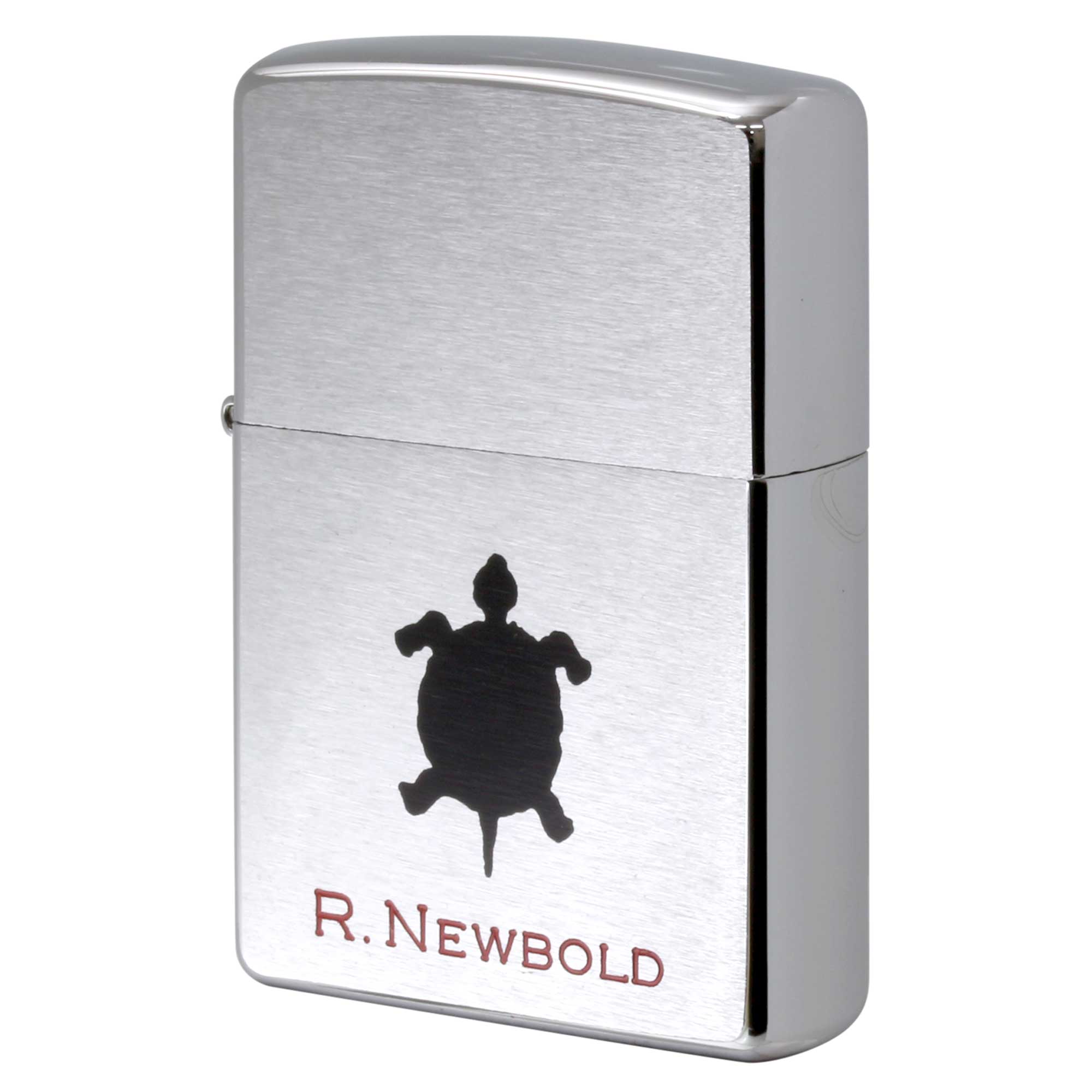 絶版/ヴィンテージ Zippo ジッポー 中古 1997年製造 ZIPPO R.Newbold アールニューボールド 亀  [S]ほぼ新品同様