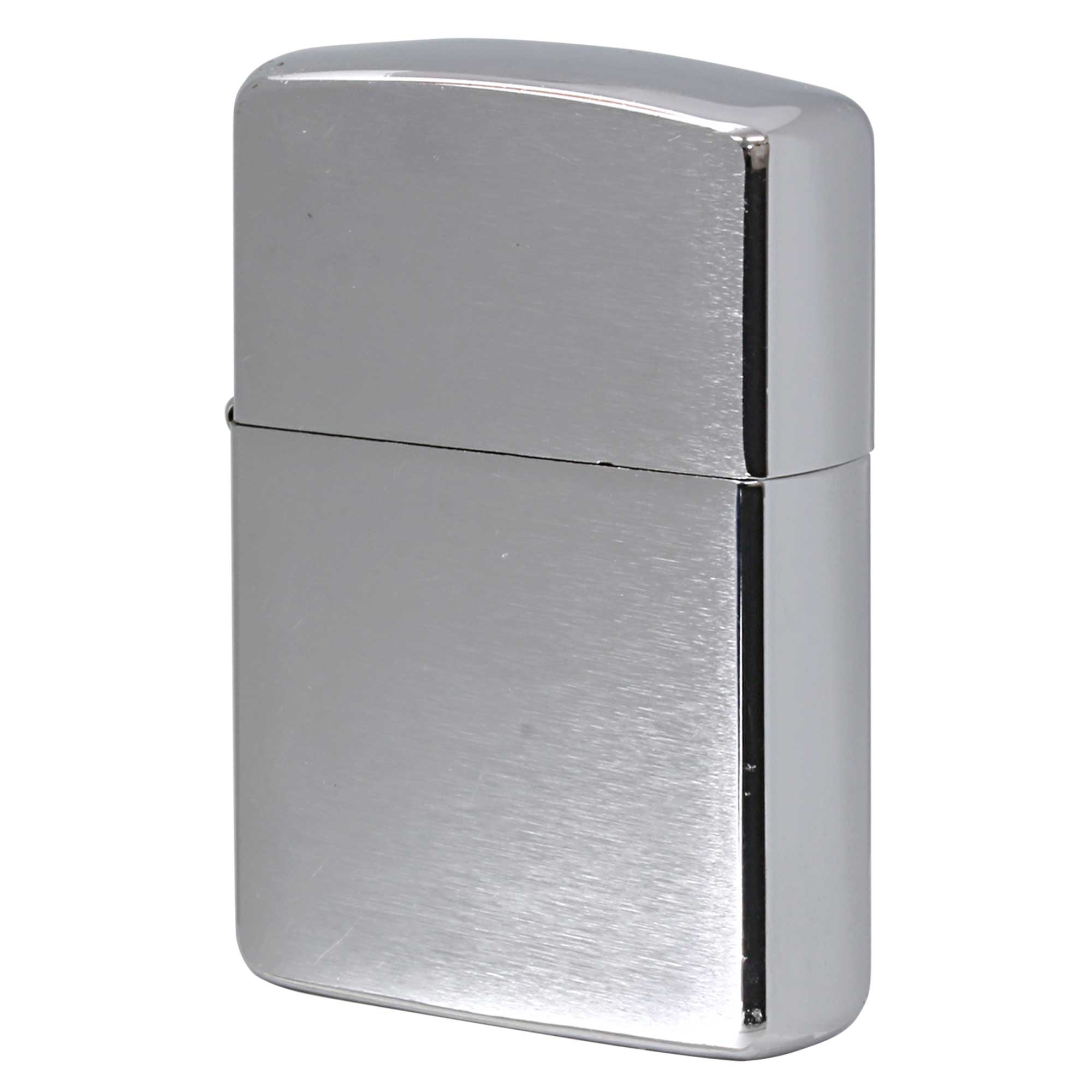 絶版/ヴィンテージ Zippo ジッポー 中古 2005年製造 アーマー ARMOR Brushed Chrome No.162  [B]使用感ありやや傷汚れあり