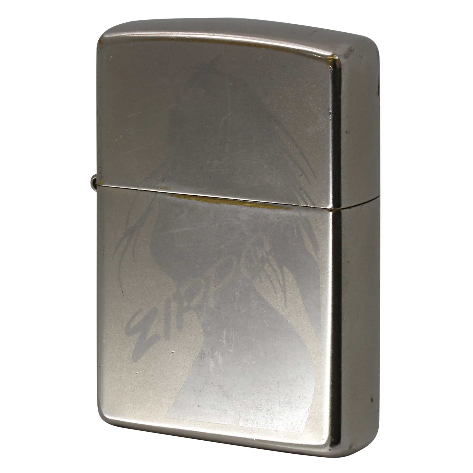 絶版/ヴィンテージ Zippo ジッポー 中古 2000年製造 BODY SHADOW セクシー レディー シルエット  [B]使用感ありやや傷汚れあり