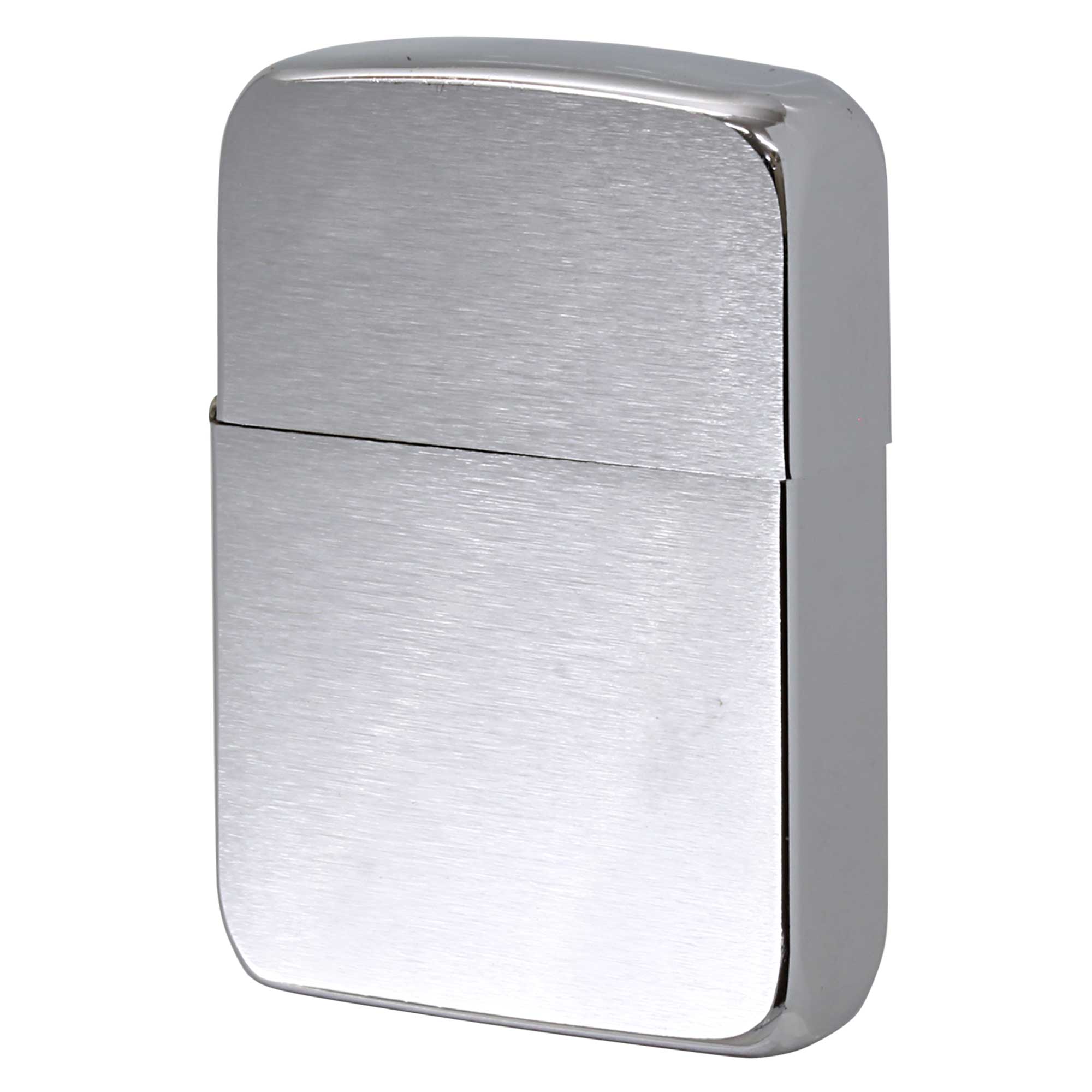 絶版/ヴィンテージ Zippo ジッポー 中古 2003年製造 1941レプリカ つや消し ブラッシュドクローム Brushed Chrome No.1941  [B]使用感ありやや傷汚れあり