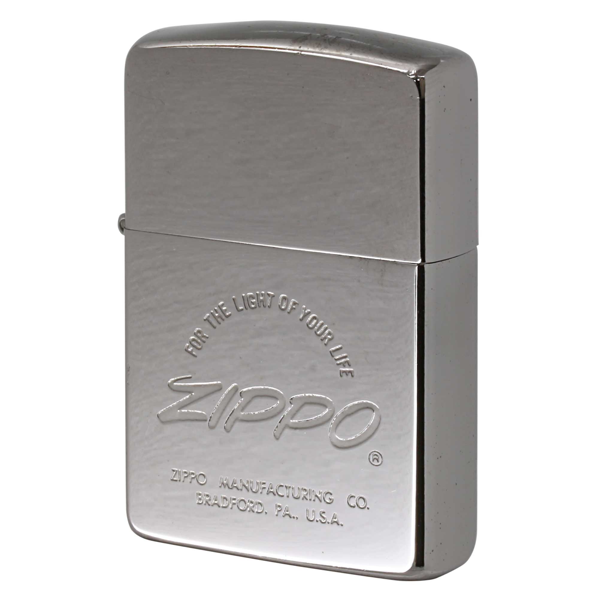 絶版/ヴィンテージ Zippo ジッポー 中古 1990年製造 ジッポ ロゴ ZIPPO LOGO PVDコーティング  [B]使用感ありやや傷汚れあり