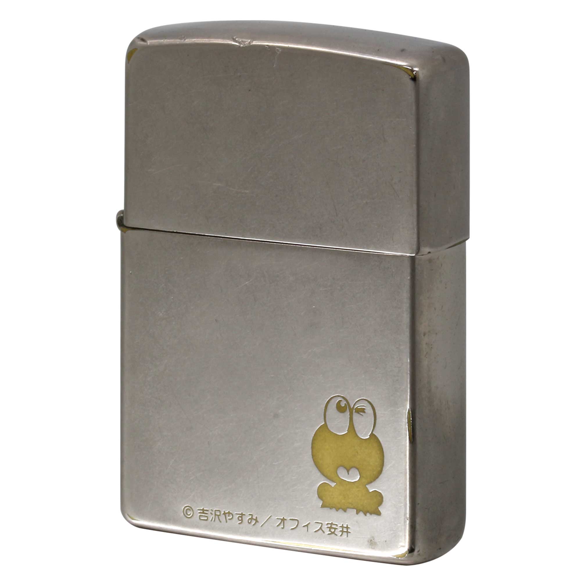 絶版/ヴィンテージ Zippo ジッポー 中古 1996年製造 ど根性ガエル ぴょん吉  [C]使用感あり傷汚れあり