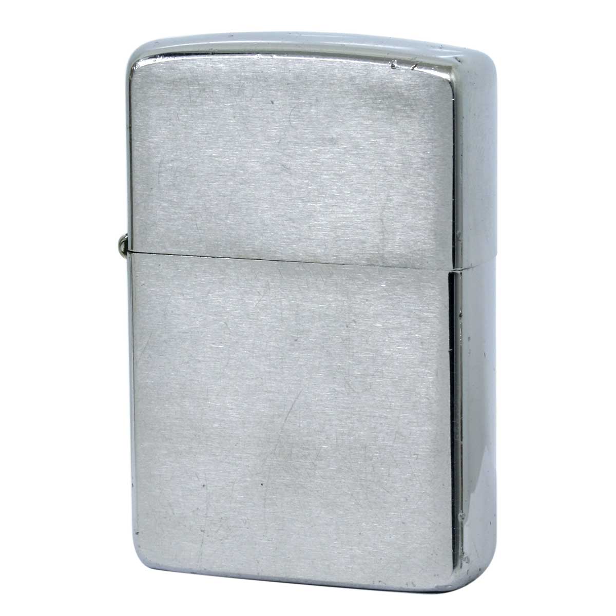絶版/ヴィンテージ Zippo ジッポー 中古 1985年製造 クロームサテーナ No.200  [C]使用感あり傷汚れあり