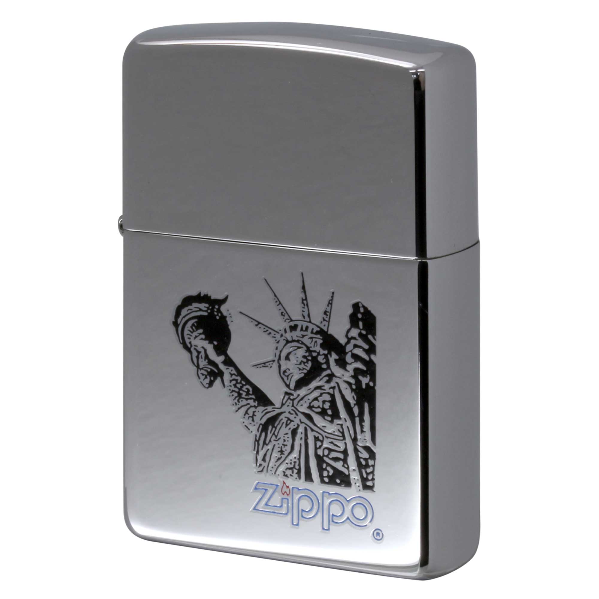 絶版/ヴィンテージ Zippo ジッポー 中古 2000年製造 Statue of Liberty 自由の女神  [B]使用感ありやや傷汚れあり