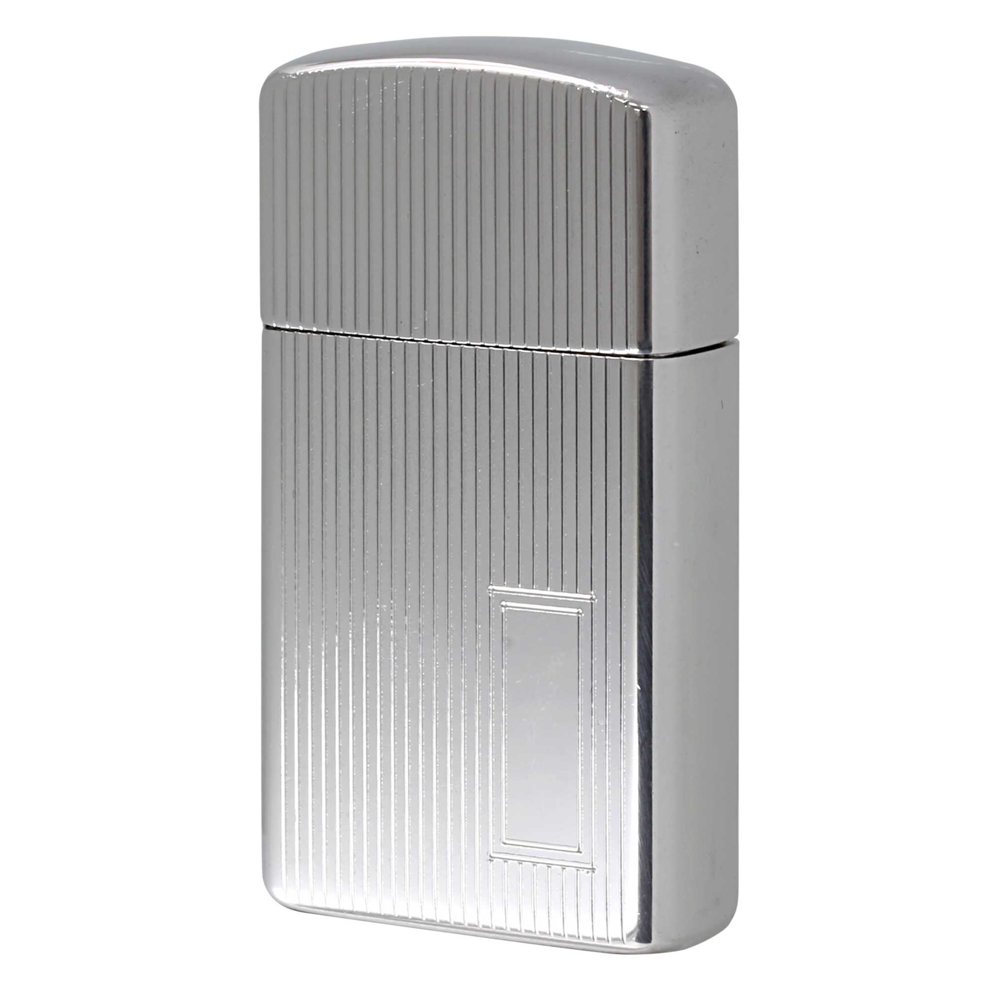 絶版/ヴィンテージ Zippo ジッポー 中古 2000年製造 ZIPPO Paul Smith ポール・スミス 試作品 スリム アルミカバー付 ストライプ  [A]使用感少なく状態が良い