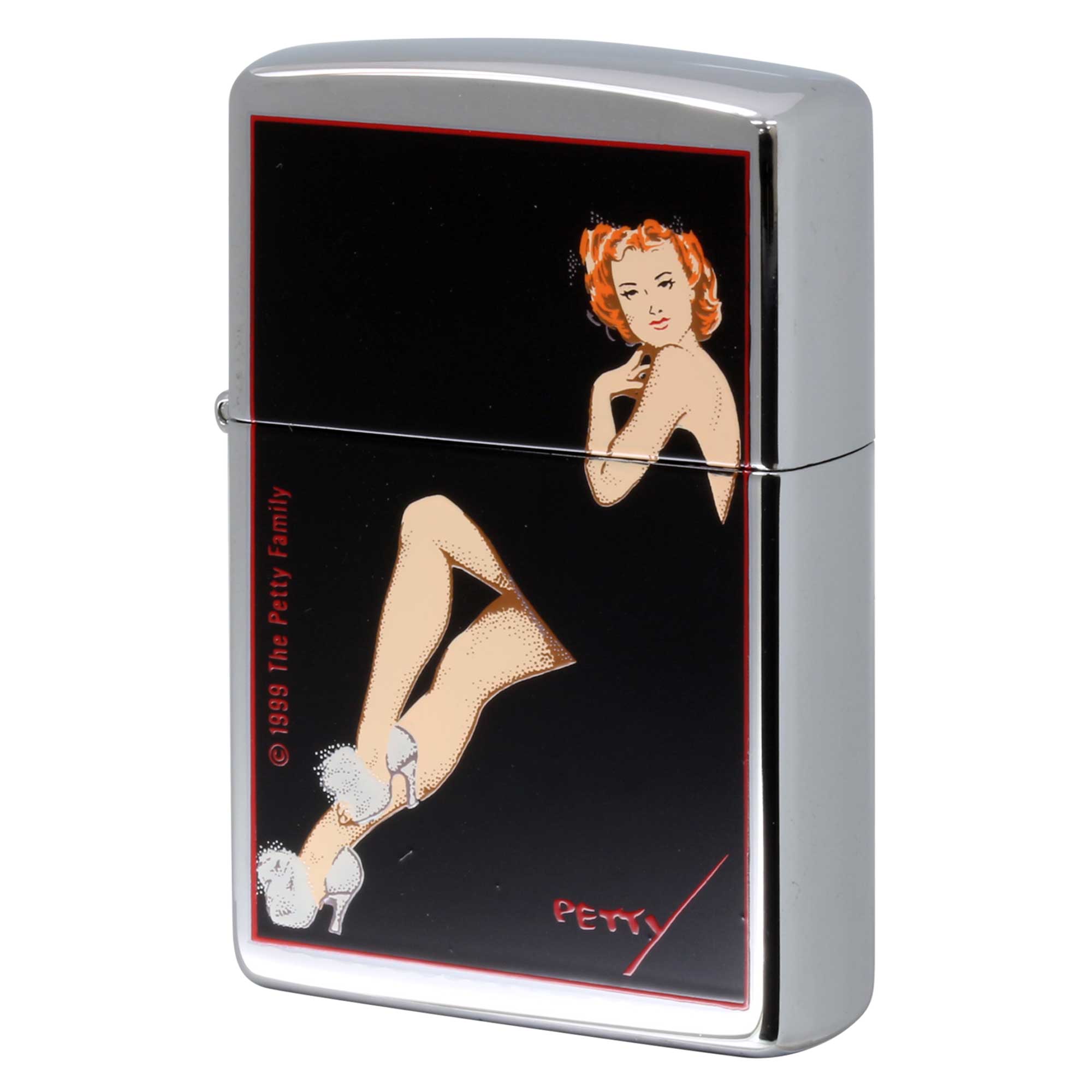 絶版/ヴィンテージ Zippo ジッポー 中古 1999年製造 ペティ・ガール The Petty Girl Series 2 250PG 641 FADAWAY  [N]未使用・新品