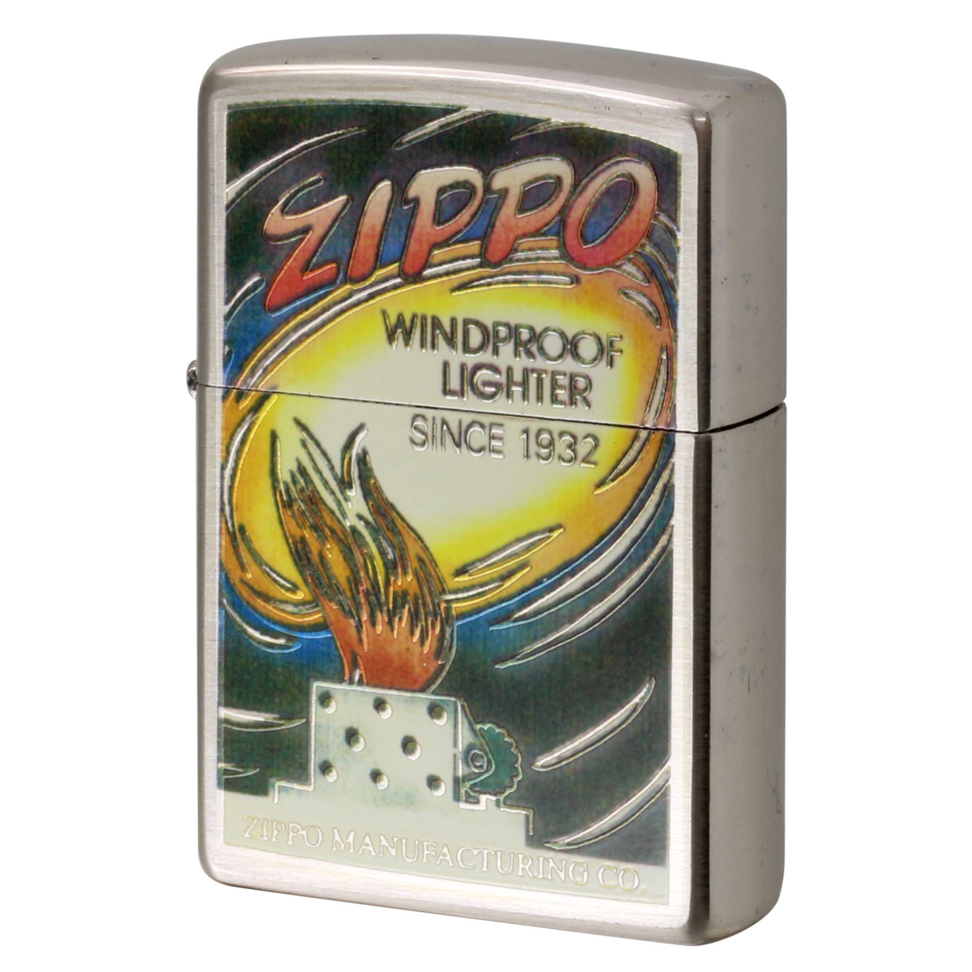 絶版/ヴィンテージ Zippo ジッポー 中古 1997年製造 NEWYORK Design TC-BW-B  [S]ほぼ新品同様