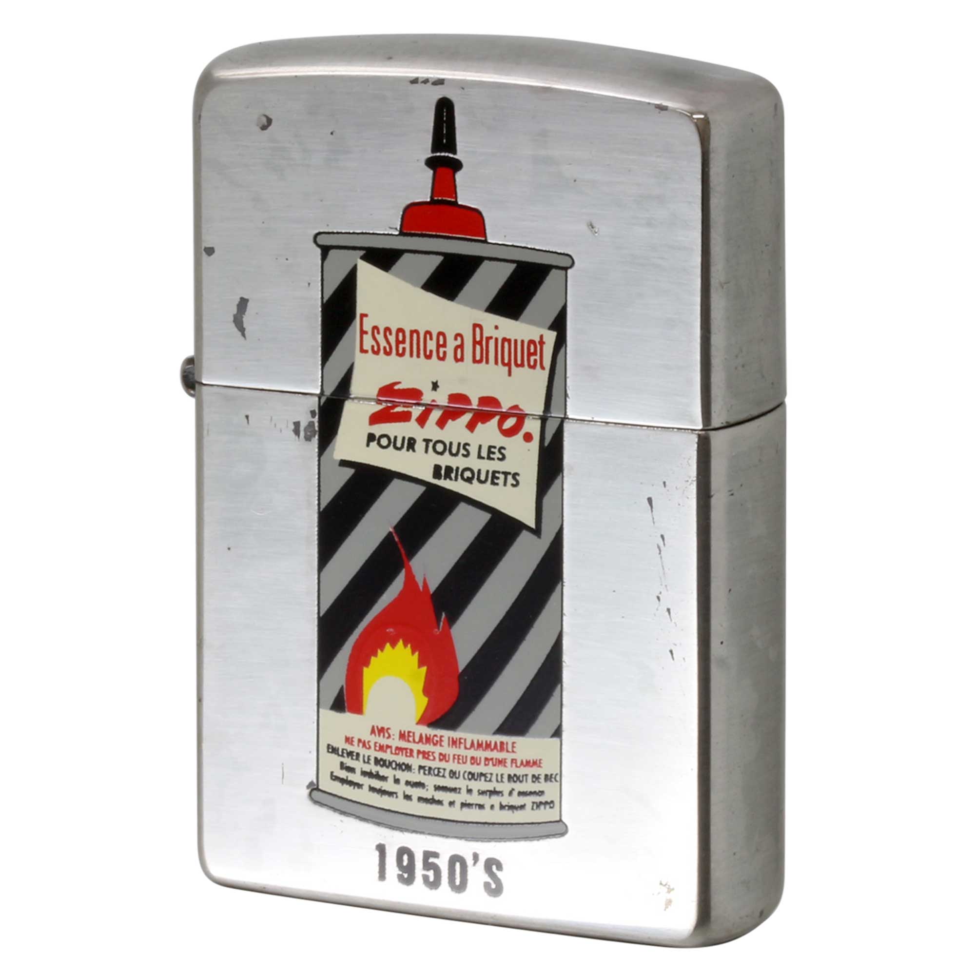 絶版/ヴィンテージ Zippo ジッポー 中古 1996年製造 オイル缶デザイン 1950'S  [S]ほぼ新品同様