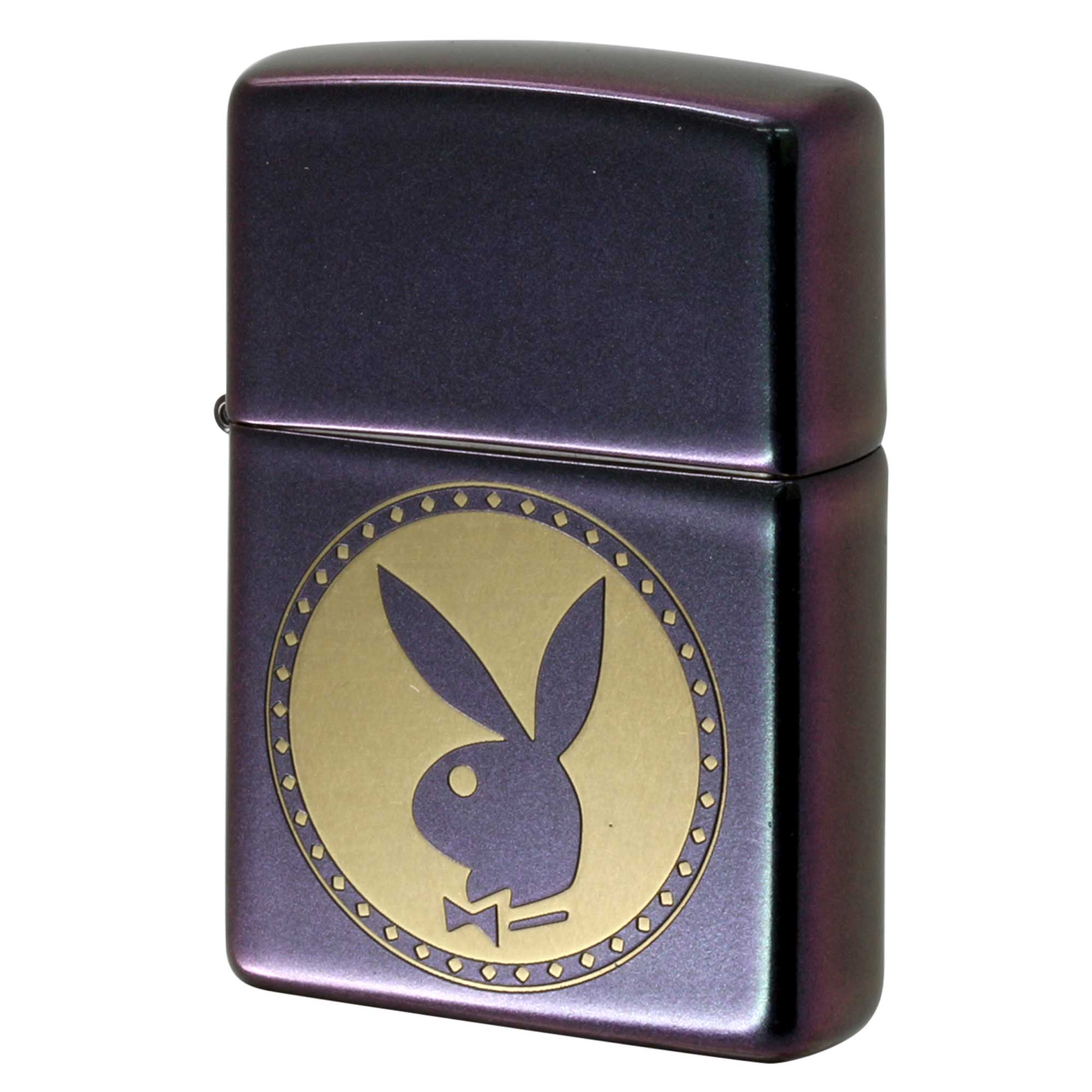 絶版/ヴィンテージ Zippo ジッポー 中古 2023年製造 プレイボーイ 玉虫色 イリデッセント 48380  [N]未使用・新品