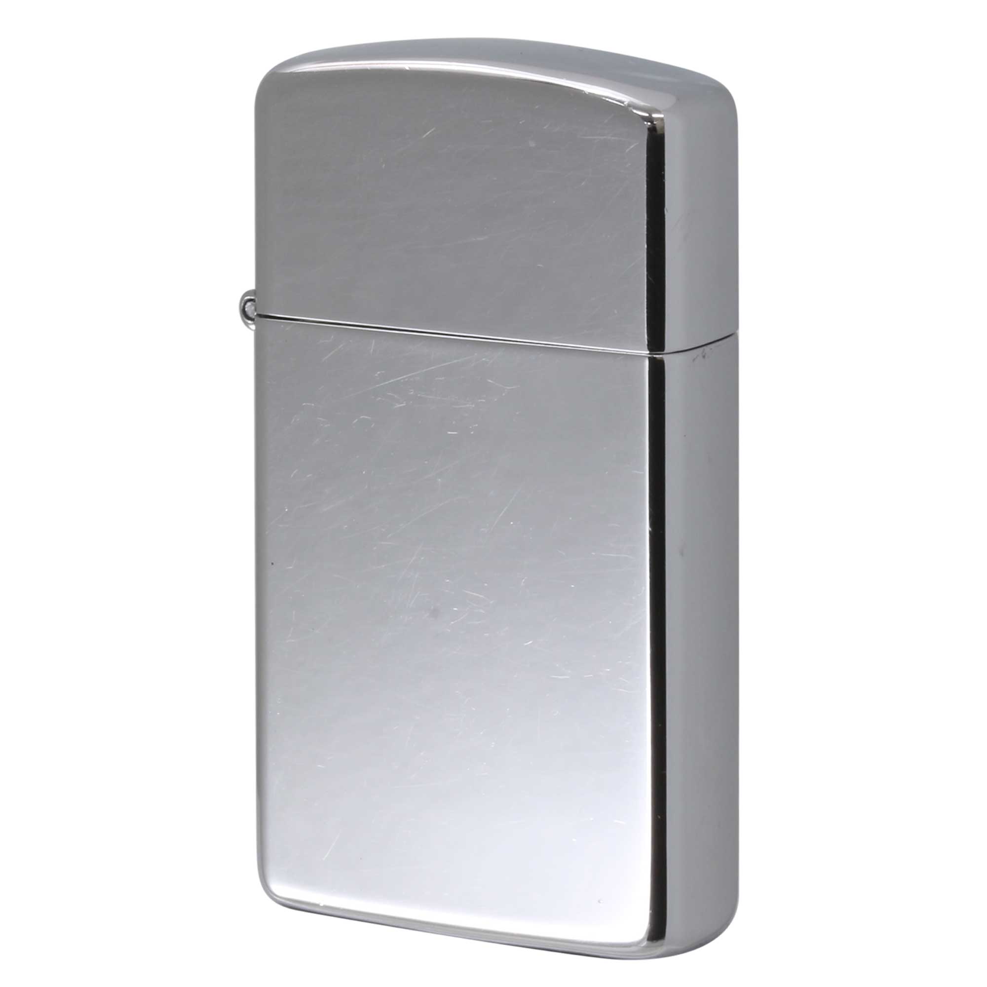 絶版/ヴィンテージ Zippo ジッポー 中古 1989年製造 ハイポリッシュクリーム No.1610  [B]使用感ありやや傷汚れあり