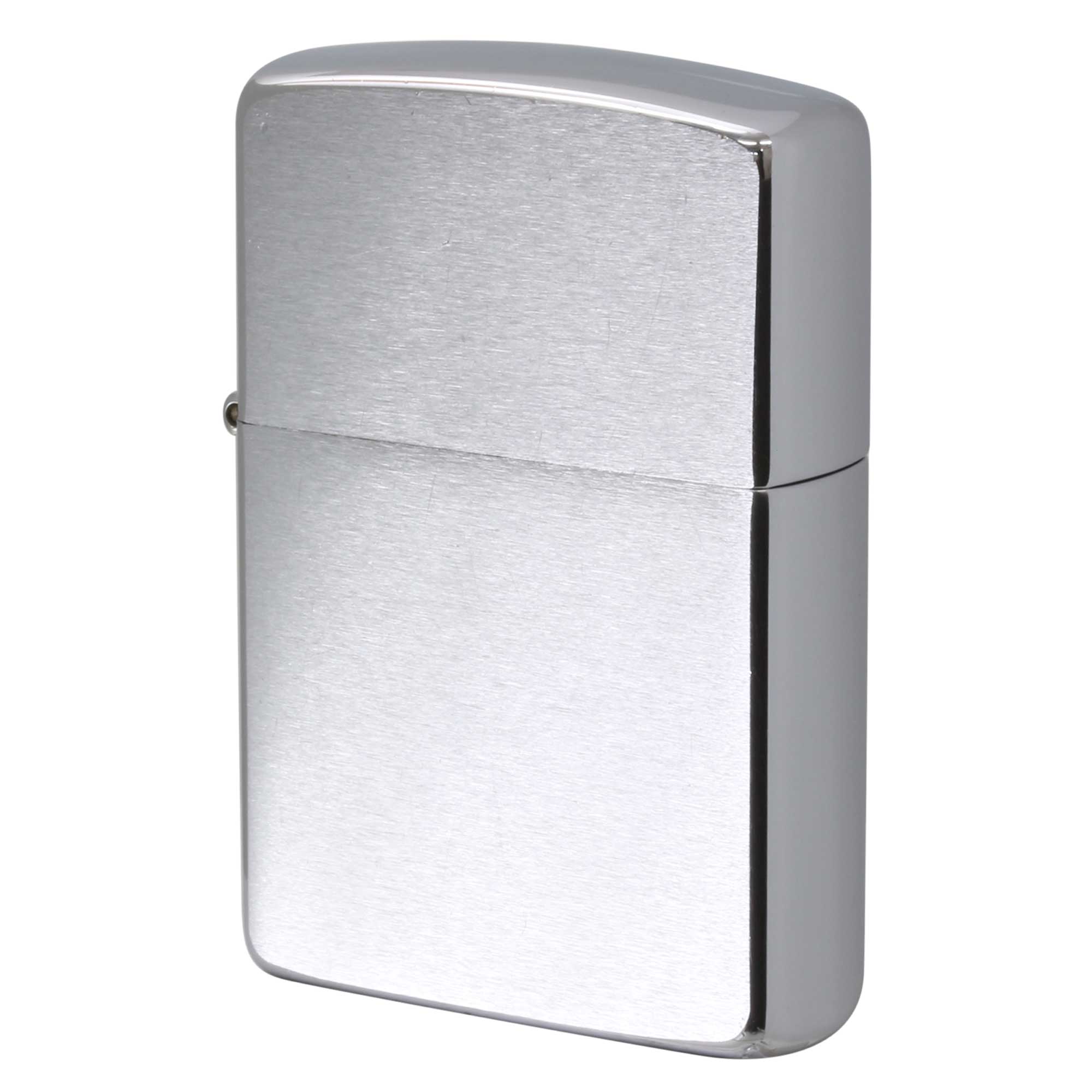 絶版/ヴィンテージ Zippo ジッポー 中古 1989年製造 ブラッシュドクローム No.200  [B]使用感ありやや傷汚れあり