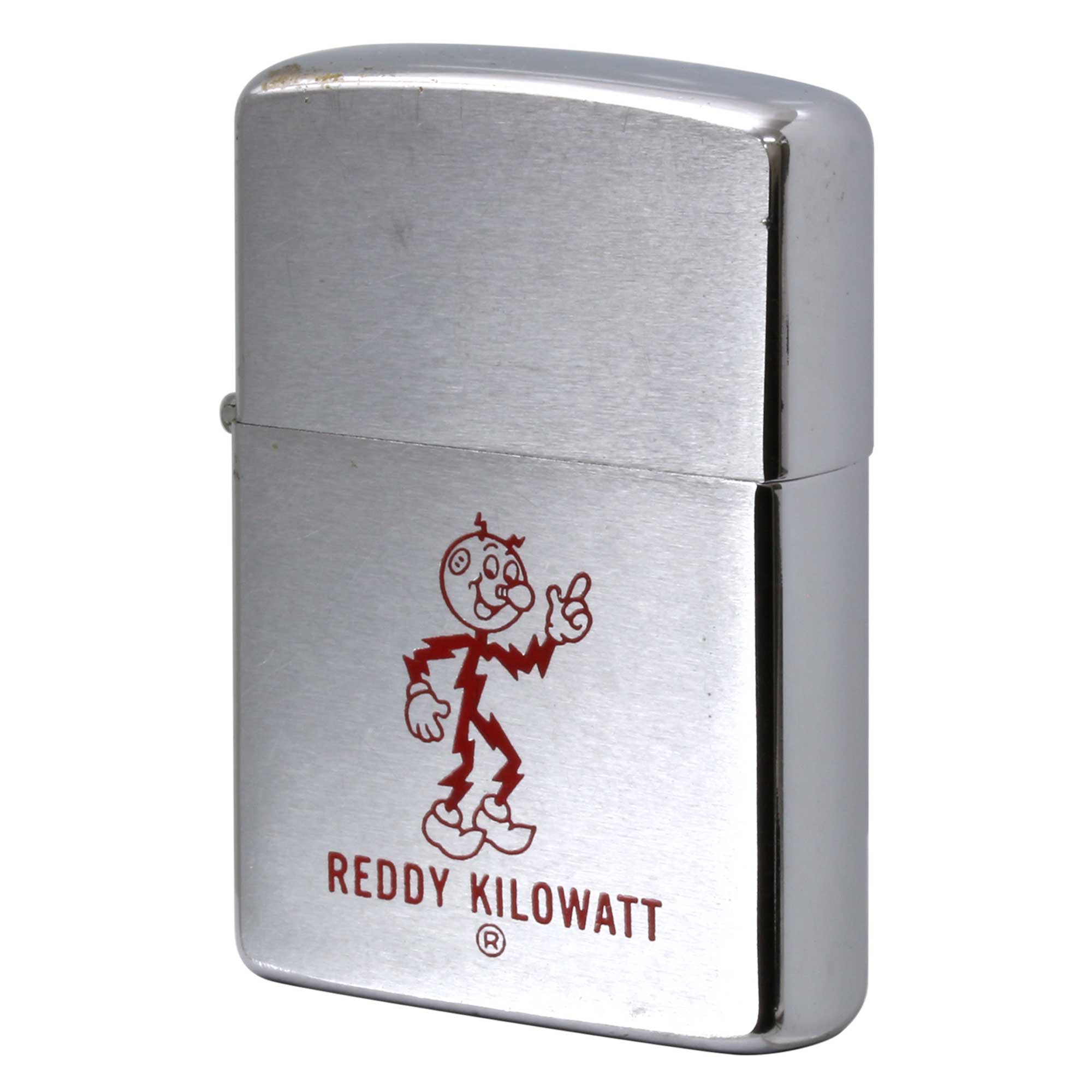 絶版/ヴィンテージ Zippo ジッポー 中古 1965年製造 レディキロワット REDDI KLOWATT 電力会社  [C]使用感あり傷汚れあり