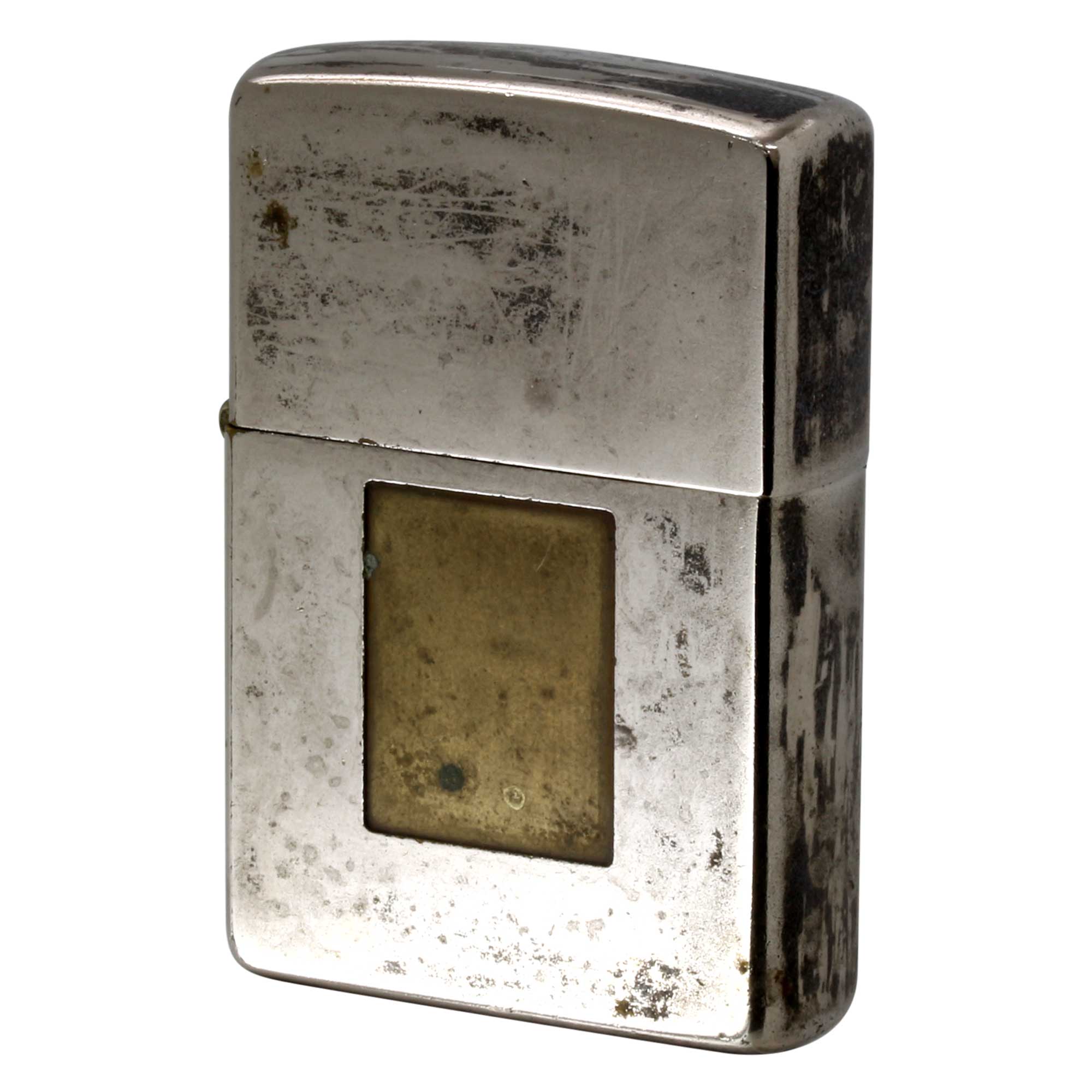 絶版/ヴィンテージ Zippo ジッポー 中古 2000年製造 ポリッシュ 鏡面 メッキ  [C]使用感あり傷汚れあり