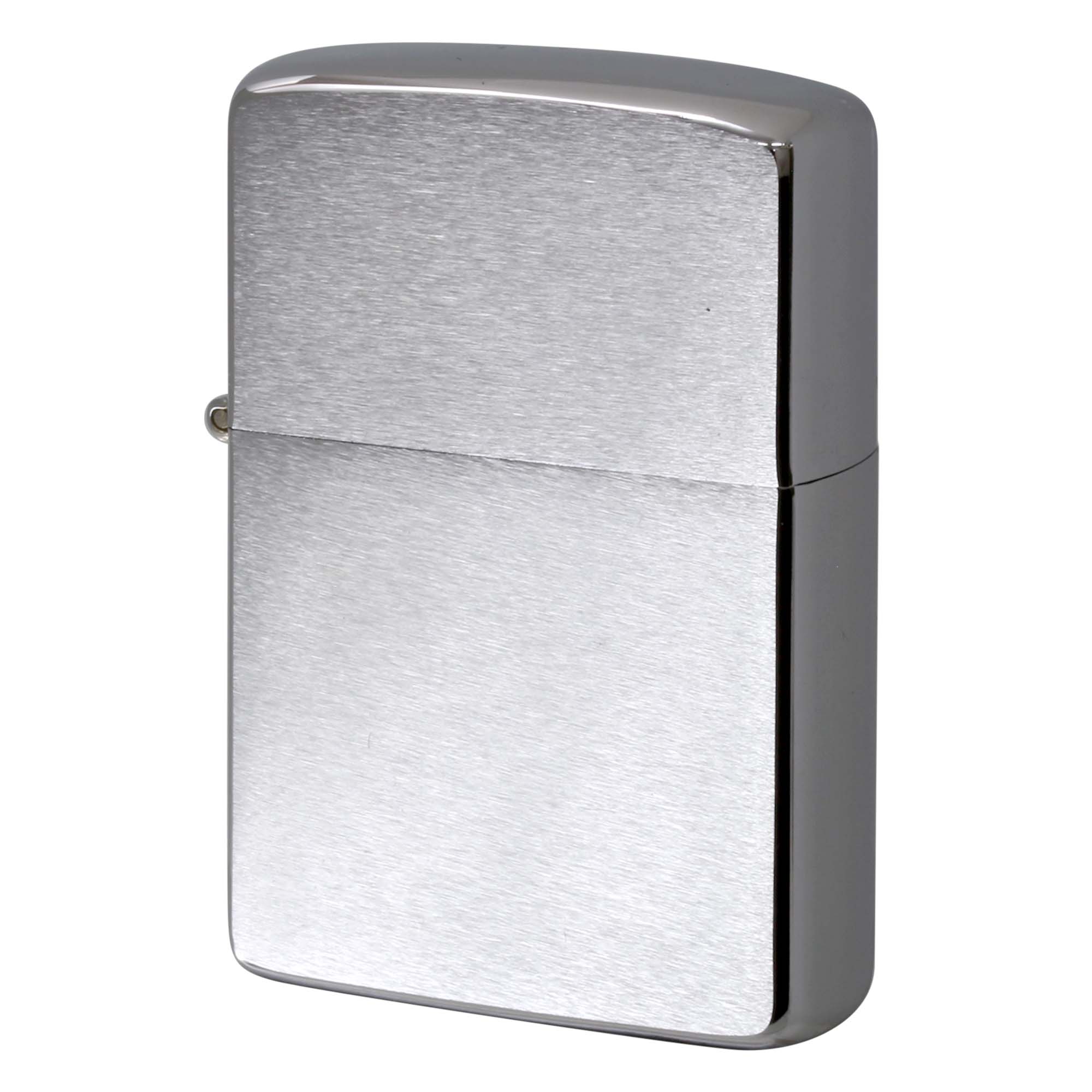 絶版/ヴィンテージ Zippo ジッポー 中古 1984年製造 ブラッシュドクローム No.200  [A]使用感少なく状態が良い