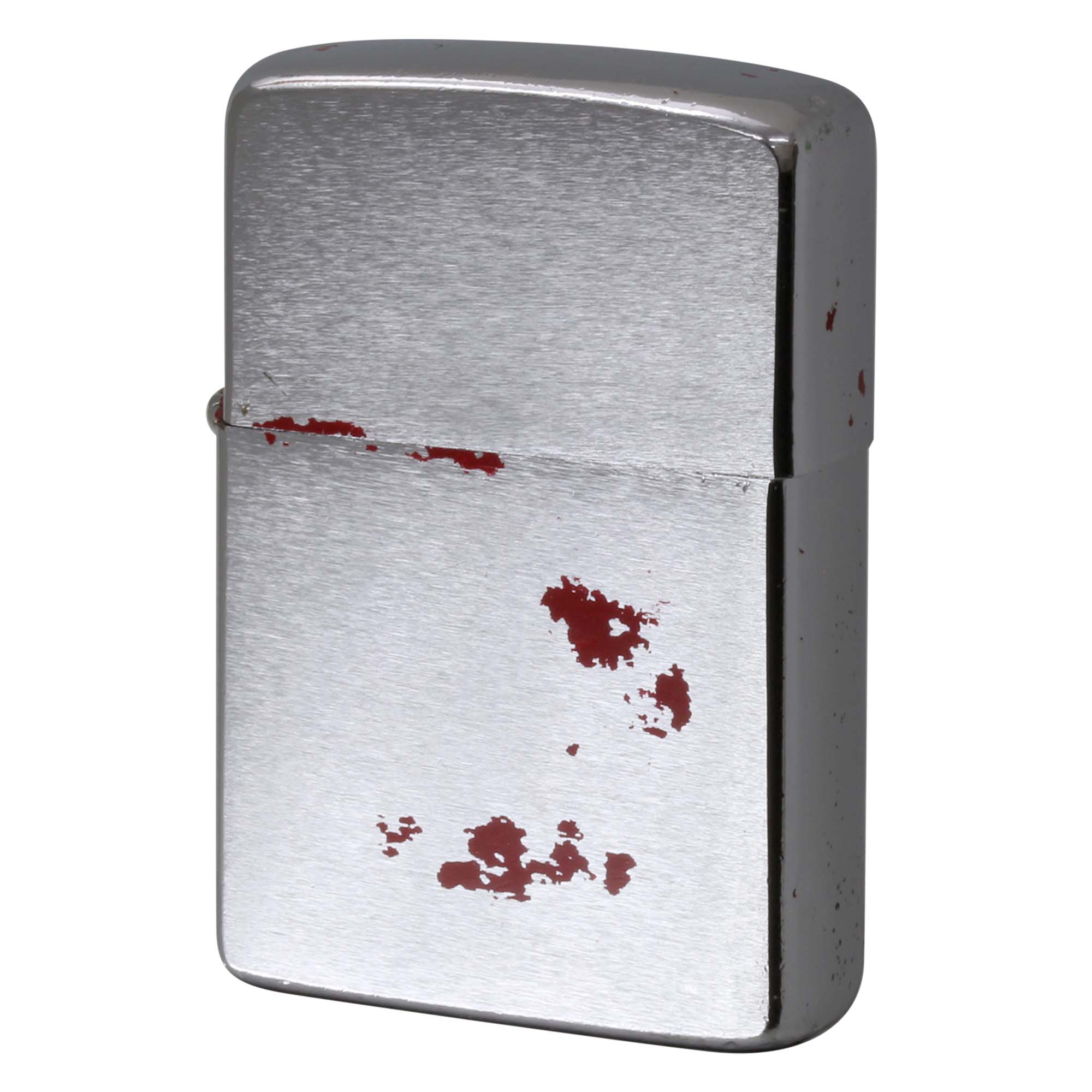絶版/ヴィンテージ Zippo ジッポー 中古 1981年製造 レッドペイント  [C]使用感あり傷汚れあり