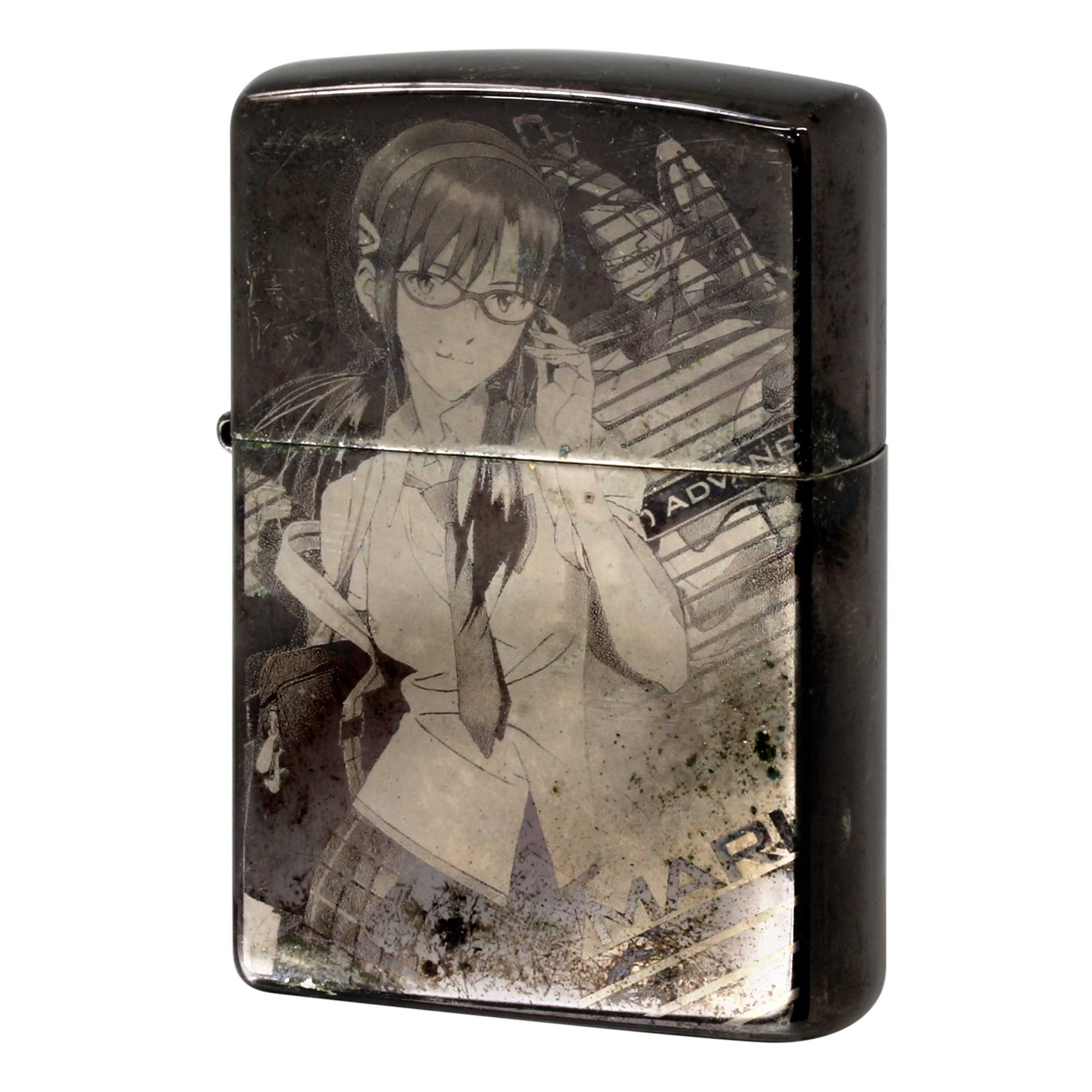 絶版/ヴィンテージ Zippo ジッポー 中古 2009年製造 エヴァンゲリオン新劇場版 破 Type-MARI  [C]使用感あり傷汚れあり