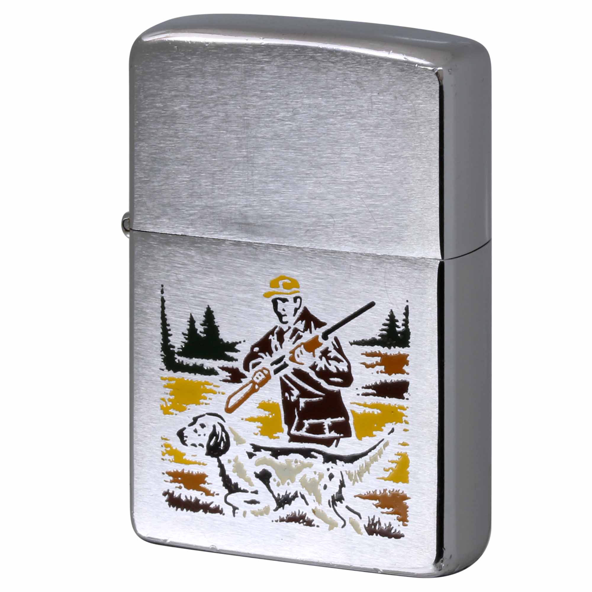 絶版/ヴィンテージ Zippo ジッポー 中古 1977年製造 SPORT Series ハンター HUNTER  [C]使用感あり傷汚れあり