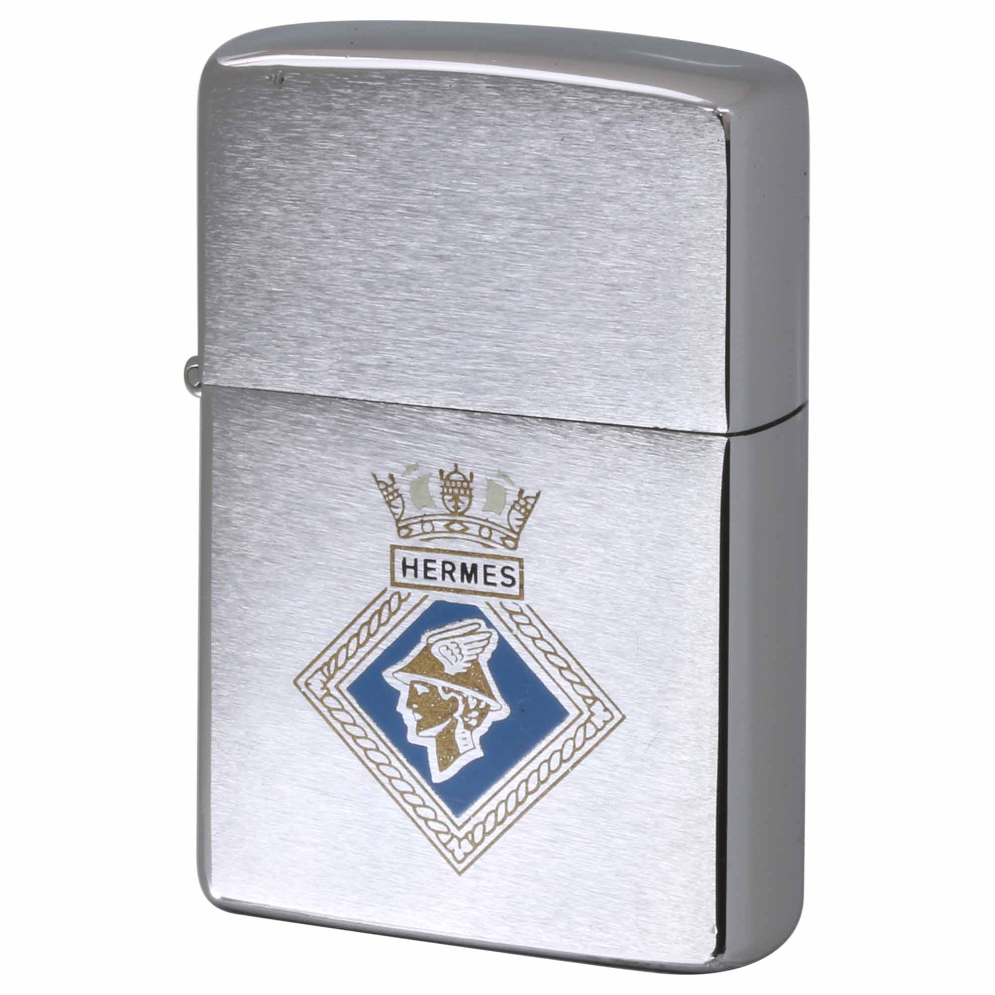 絶版/ヴィンテージ Zippo ジッポー 中古 1981年製造 HMS HERMES イギリス艦隊  [B]使用感ありやや傷汚れあり