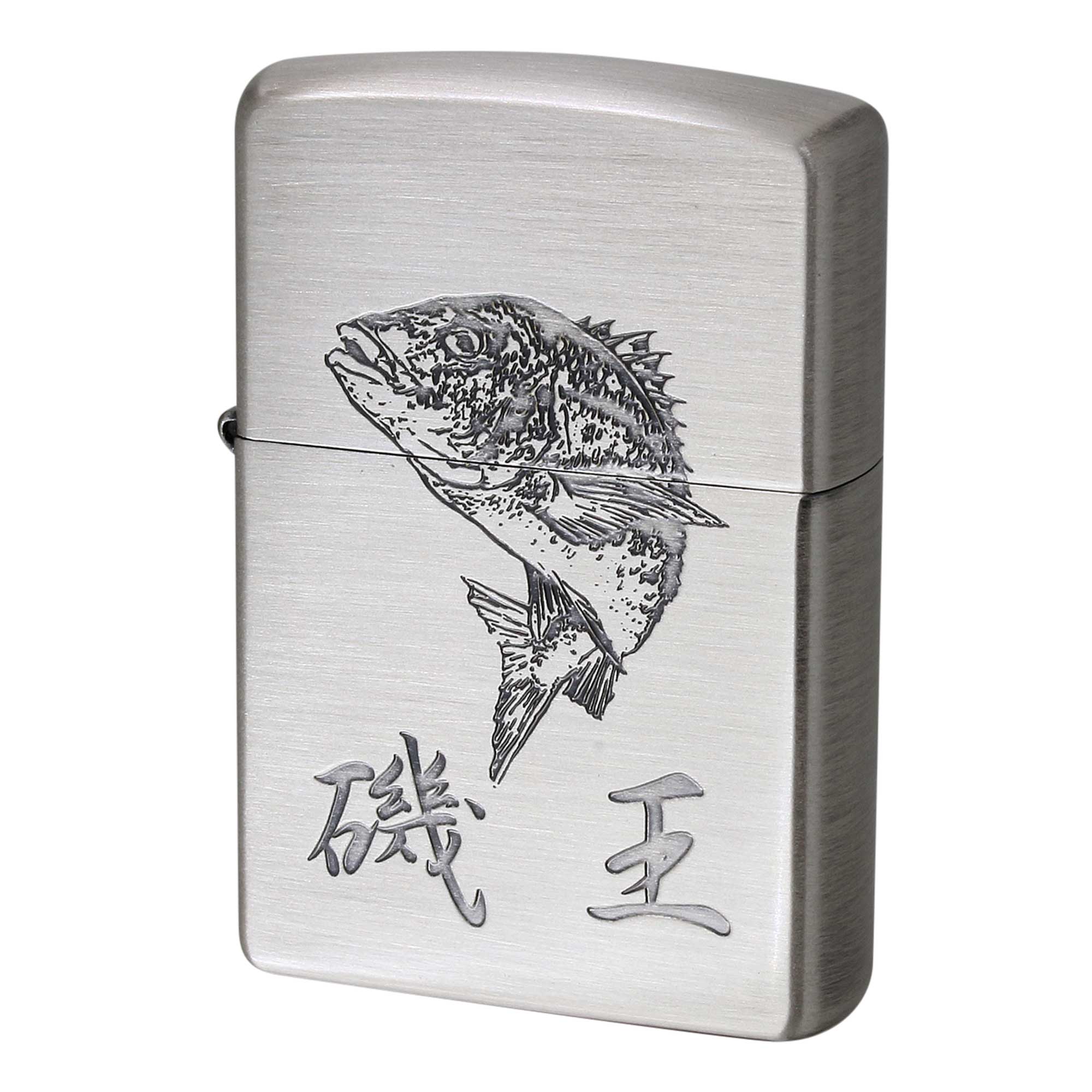 絶版/ヴィンテージ Zippo ジッポー 中古 2002年製造 釣道 No.2 磯王  [N]未使用・新品