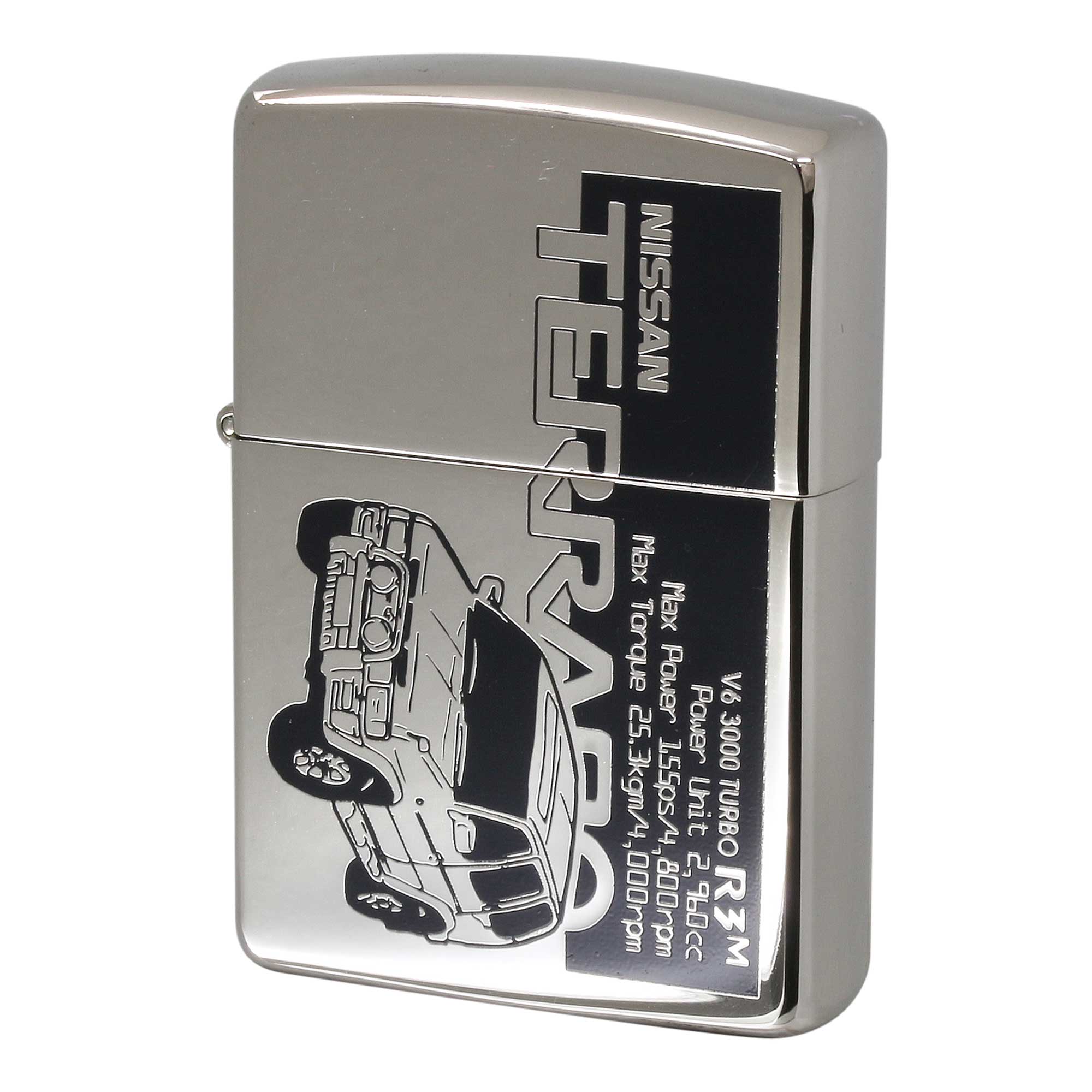 絶版/ヴィンテージ Zippo ジッポー 中古 1994年製造 NISSAN TERRANO 日産 テラノ  [A]使用感少なく状態が良い