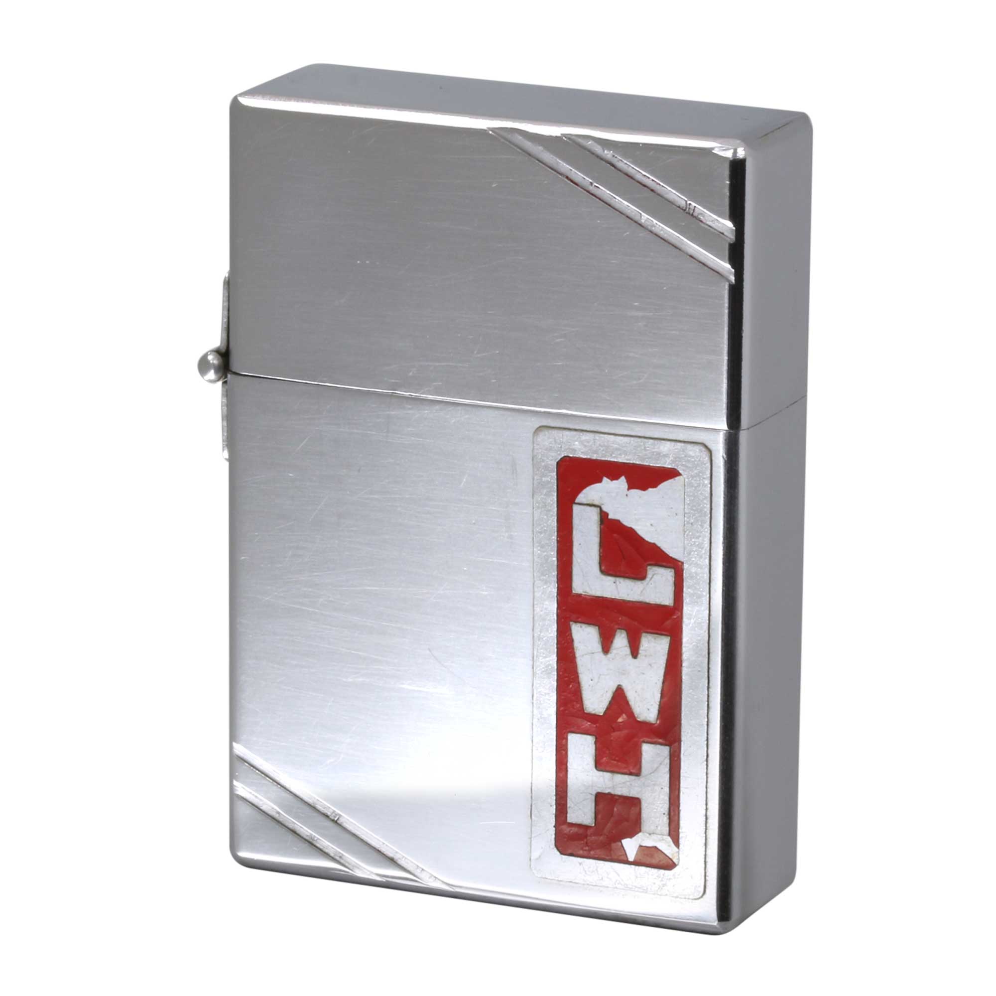絶版/ヴィンテージ Zippo ジッポー 中古 1936年製造 3バレル外ヒンジ CWH  [B]使用感ありやや傷汚れあり