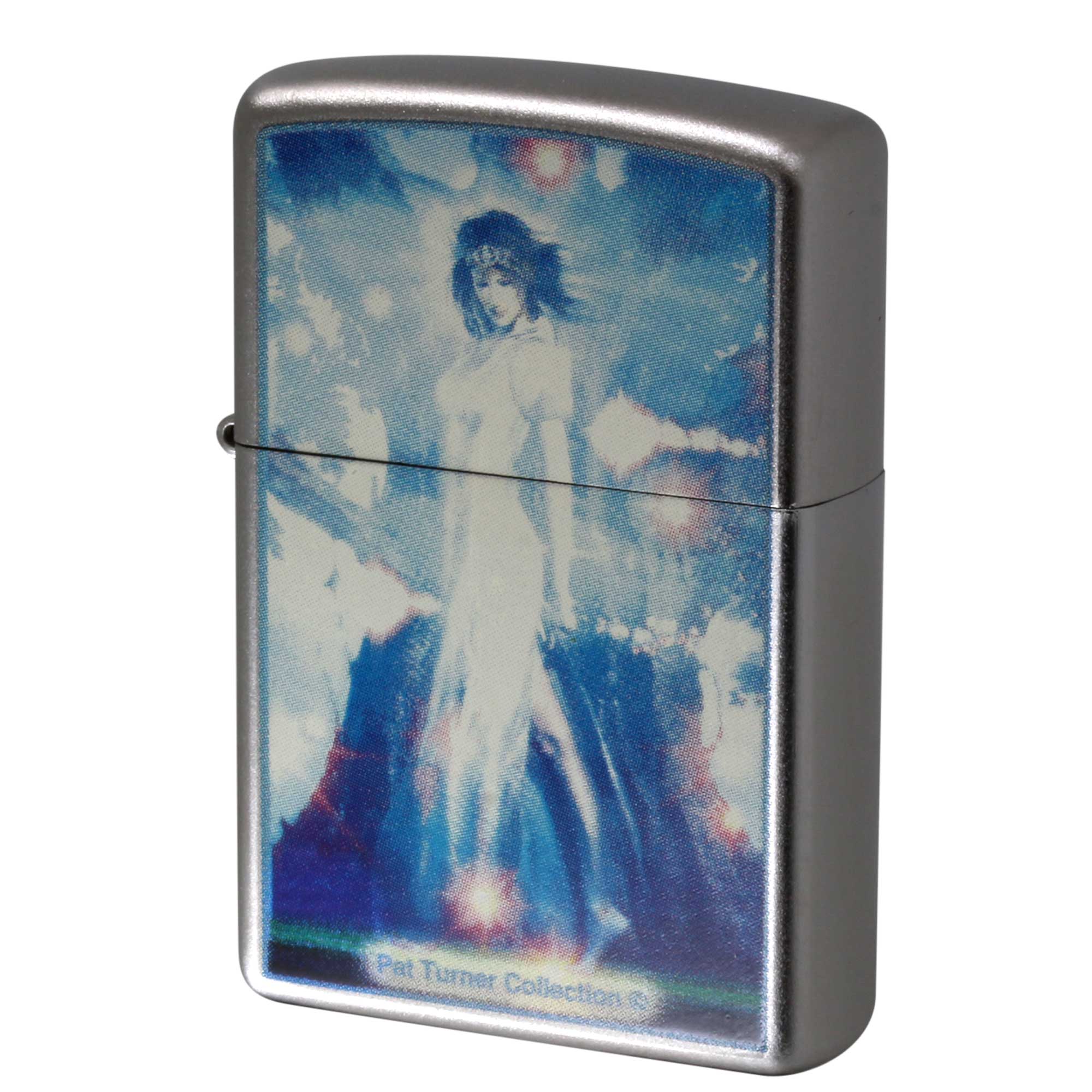絶版/ヴィンテージ Zippo ジッポー 中古 2008年製造 パットターナー フライイングエンジェル Pat Turner collection  [N]未使用・新品