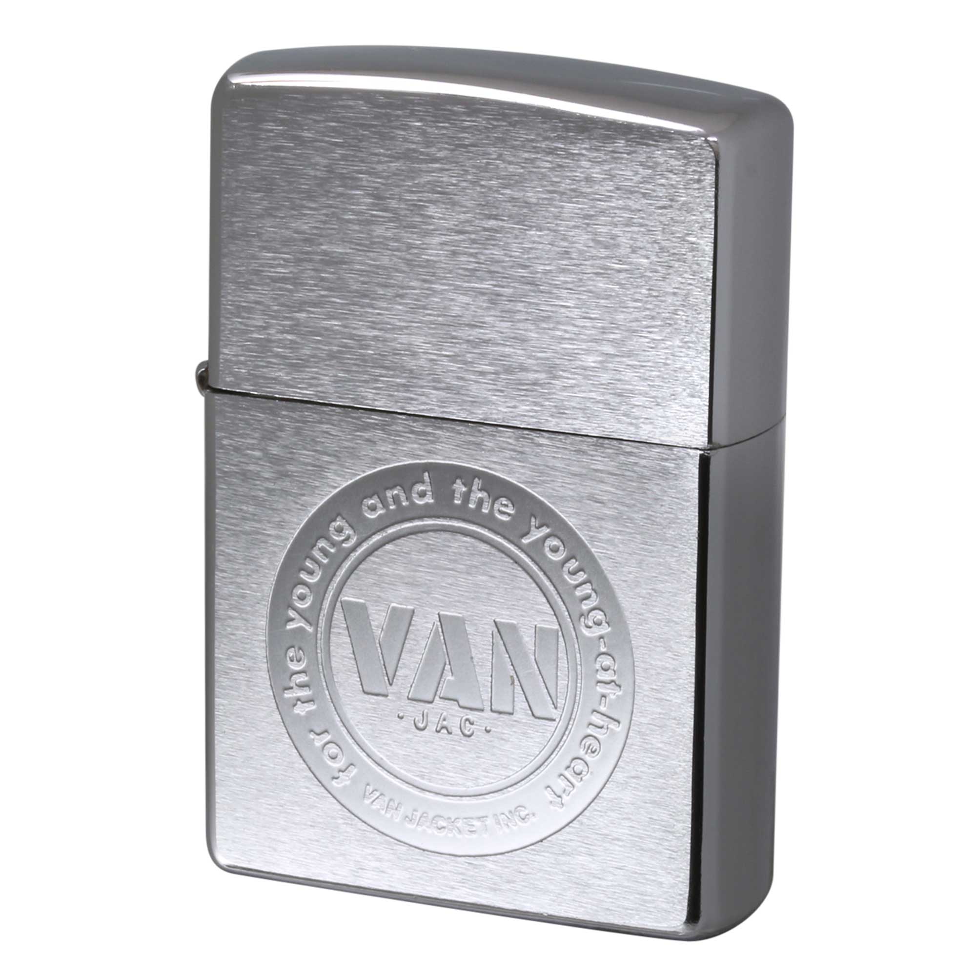 絶版/ヴィンテージ Zippo ジッポー 中古 1996年製造 VAN JAC ヴァンヂャケット ロゴ  [B]使用感ありやや傷汚れあり
