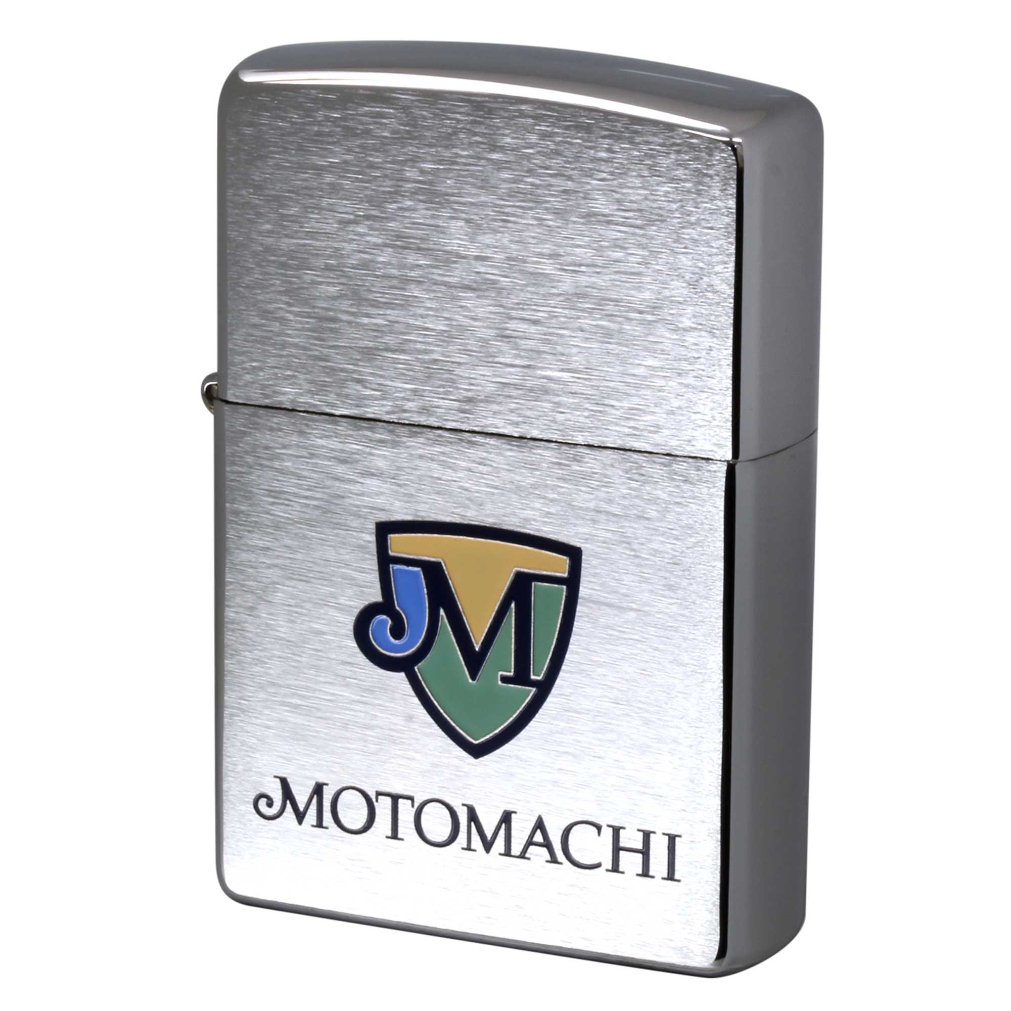 絶版/ヴィンテージ Zippo ジッポー 中古 2002年製造 元町ショッピングストリート ロゴ  [N]未使用・新品