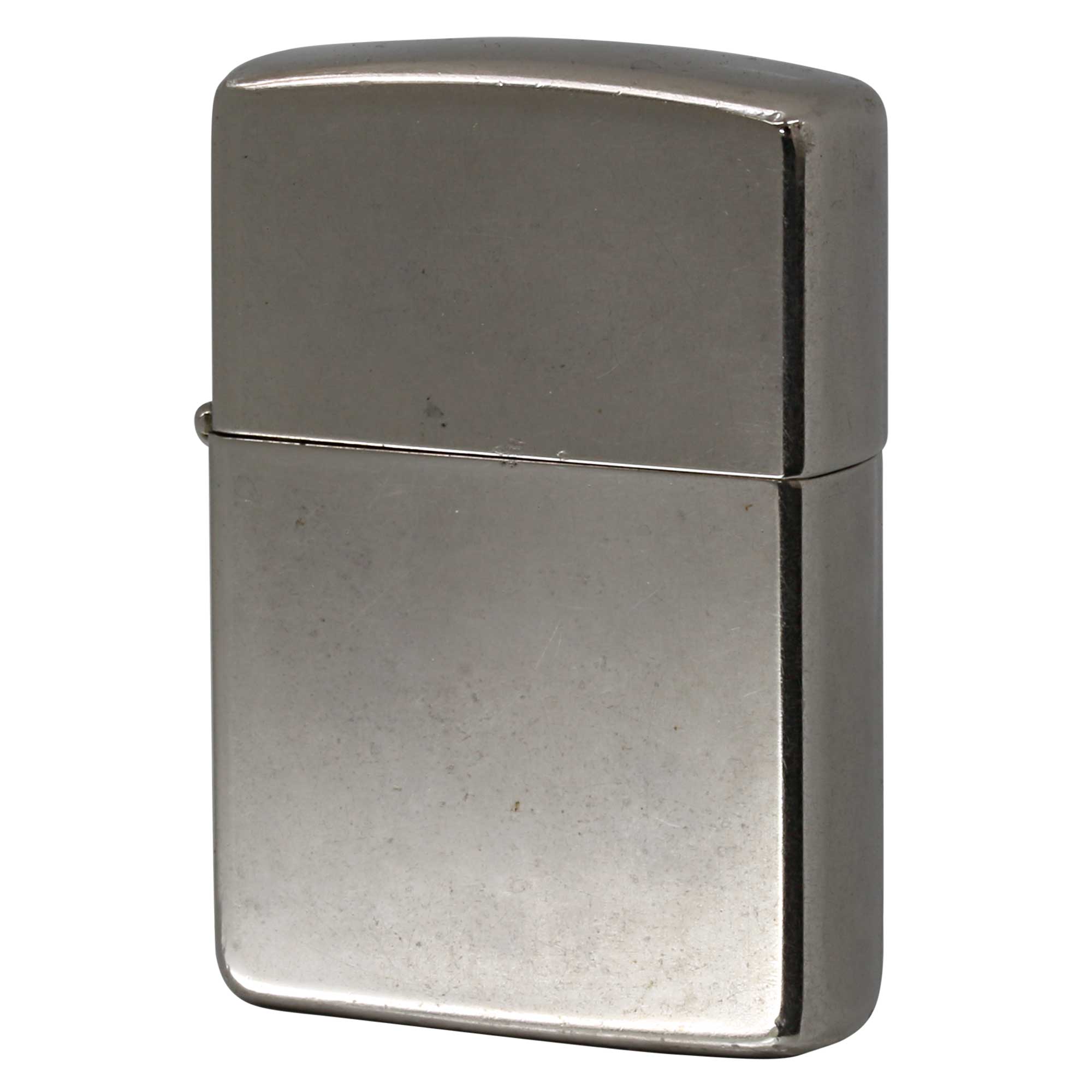 絶版/ヴィンテージ Zippo ジッポー 中古 1992年製造 鏡面 ダブルイヤーコード  [C]使用感あり傷汚れあり