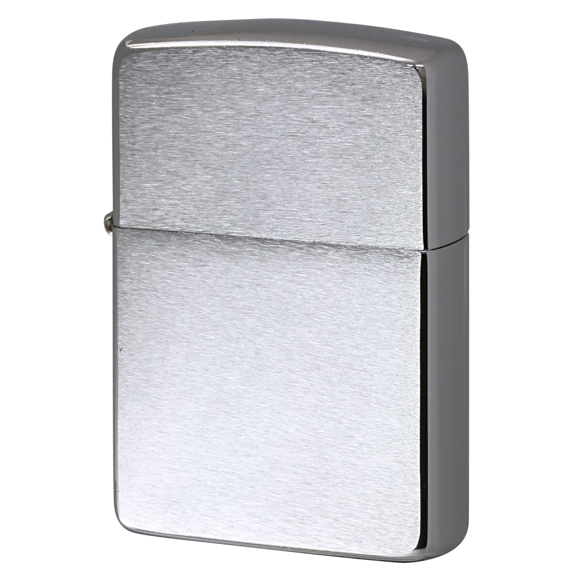 絶版/ヴィンテージ Zippo ジッポー 中古 1990年製造 ブラッシュドクローム No.200  [B]使用感ありやや傷汚れあり