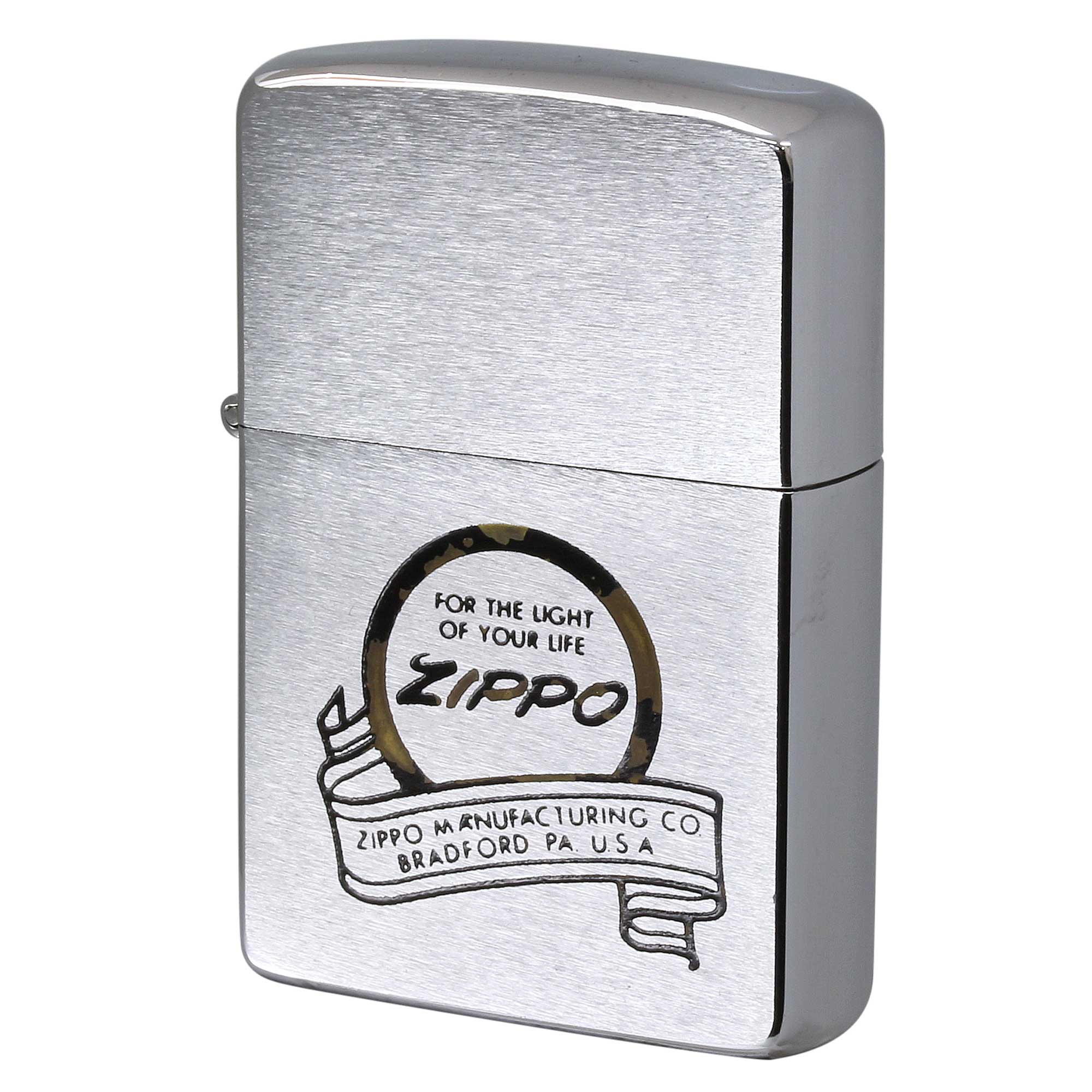 絶版/ヴィンテージ Zippo ジッポー 中古 1984年製造 ZIPPO LOGO ジッポ ロゴ For the light of your life…  [B]使用感ありやや傷汚れあり