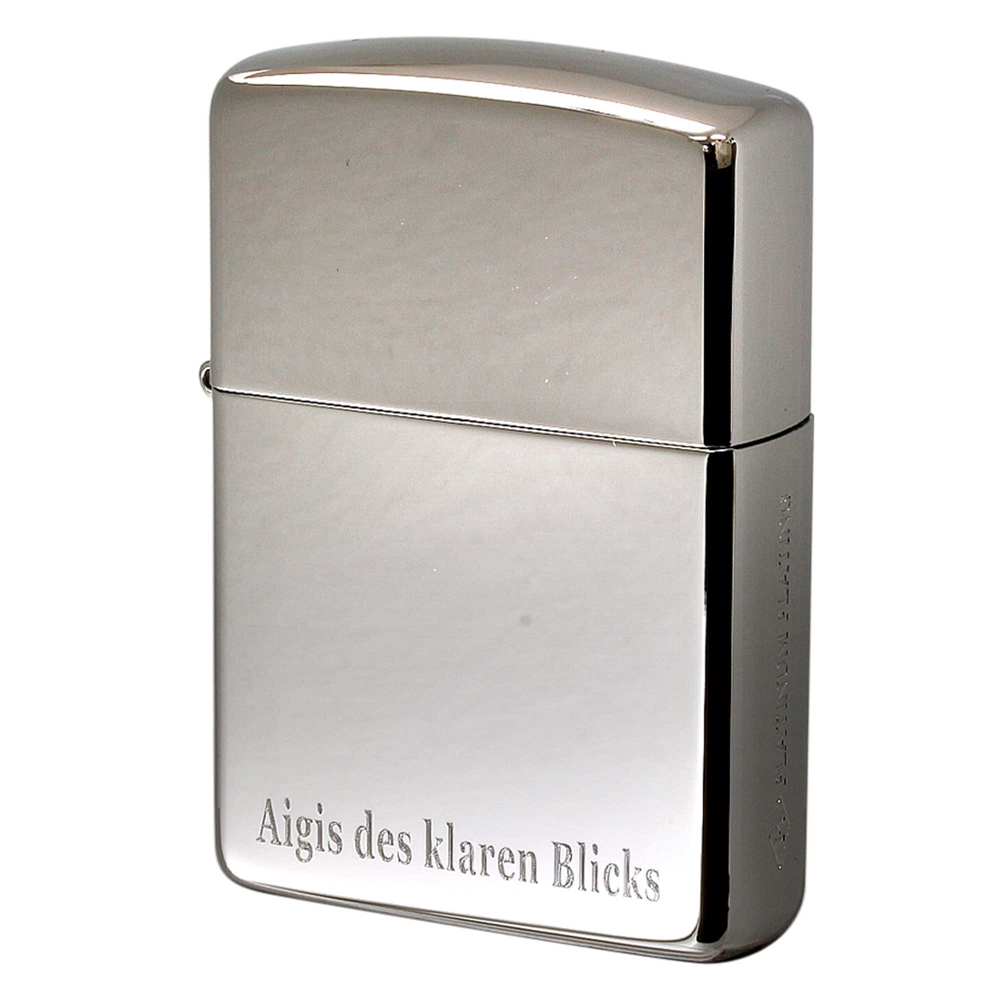 絶版/ヴィンテージ Zippo ジッポー 中古 2024年製造 アーマー プラチナコーティング ポリッシュ 162PT  [S]ほぼ新品同様