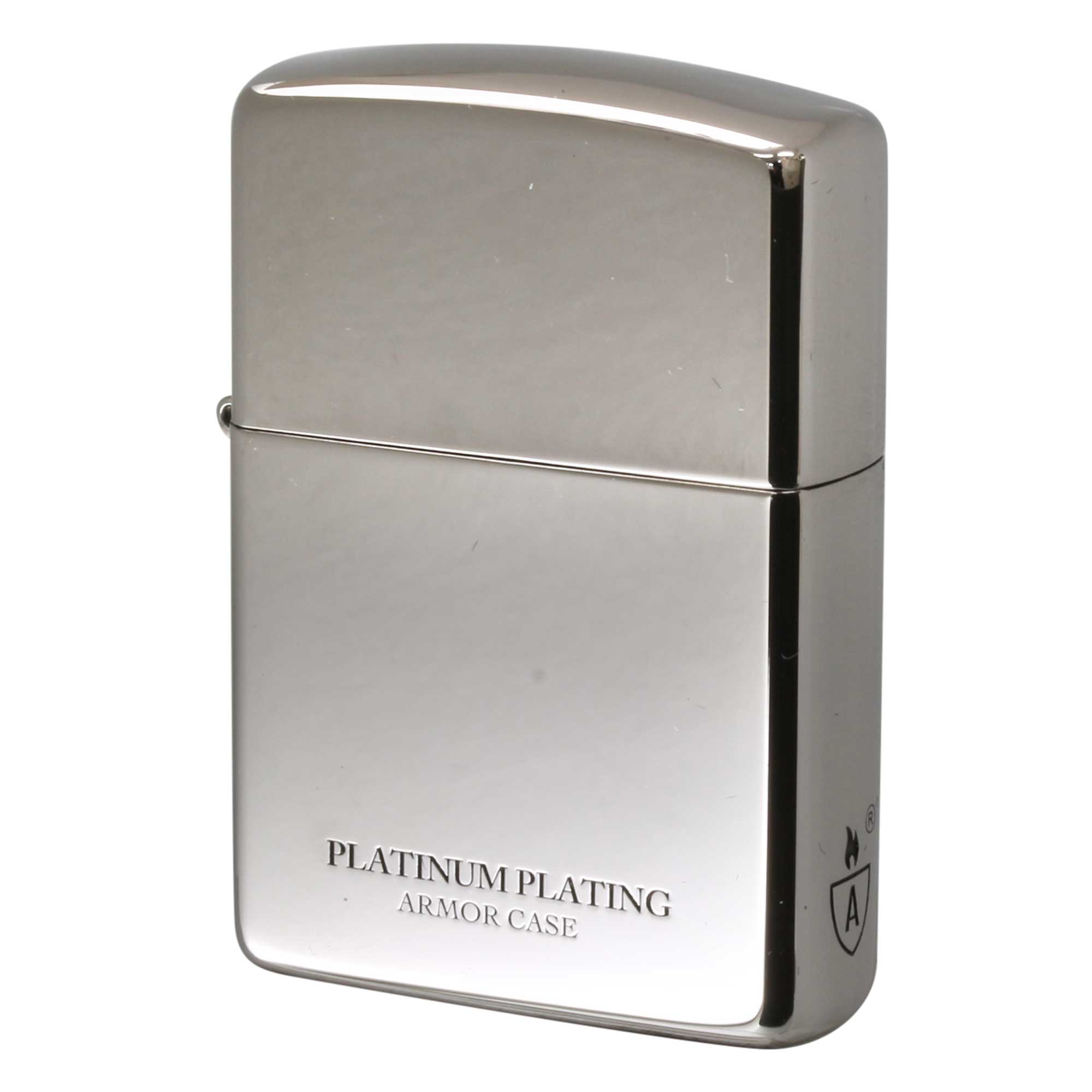 絶版/ヴィンテージ Zippo ジッポー 中古 2024年製造 アーマー プラチナコーティング ポリッシュ 16-PLAT  [A]使用感少なく状態が良い