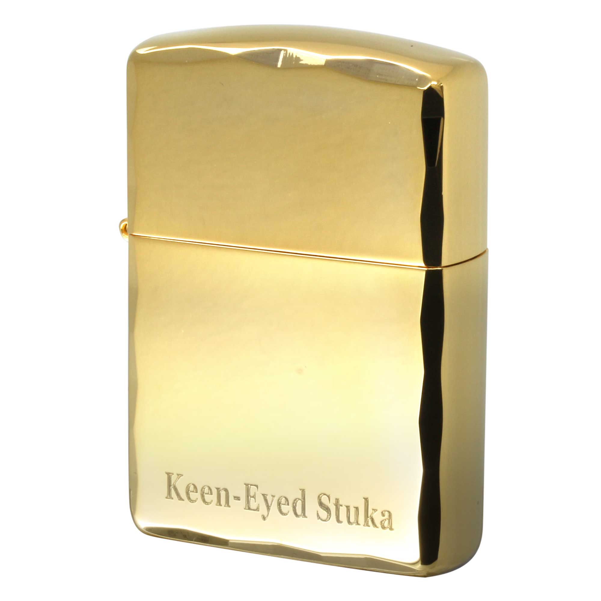 絶版/ヴィンテージ Zippo ジッポー 中古 2024年製造 アーマー シャインレイカット 手彫り 金メッキ ARMOUR SHINRAY CUT ゴールドタンク GD  [S]ほぼ新品同様