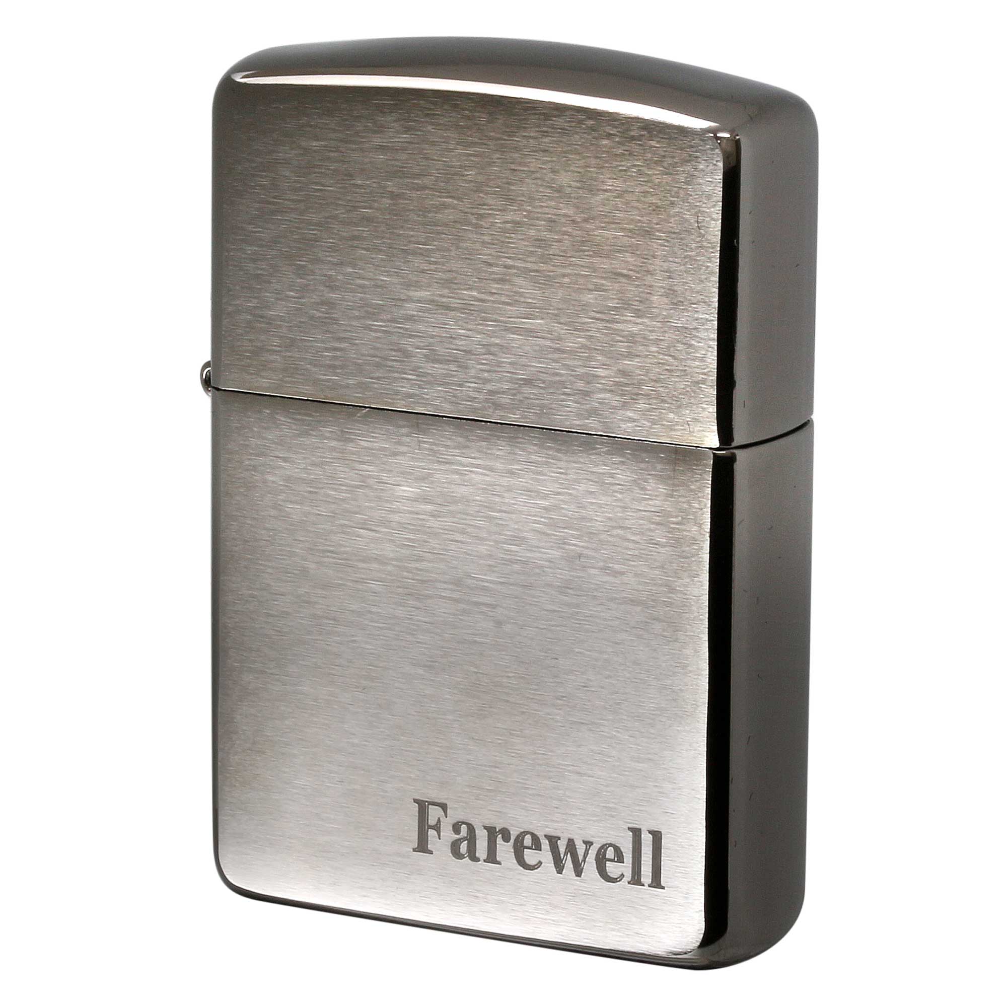 絶版/ヴィンテージ Zippo ジッポー 中古 2018年製造 アーマーブラックアイス サテーナ ARMOR Black Ice 162BK-ICE  [A]使用感少なく状態が良い